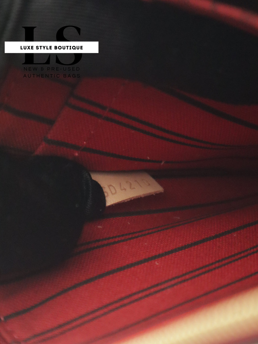 Louis Vuitton Monogram Red Pouch