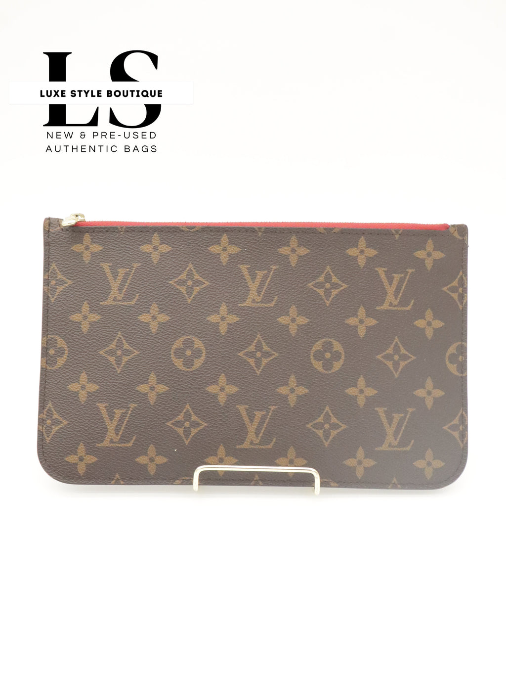 Louis Vuitton Monogram Red Pouch