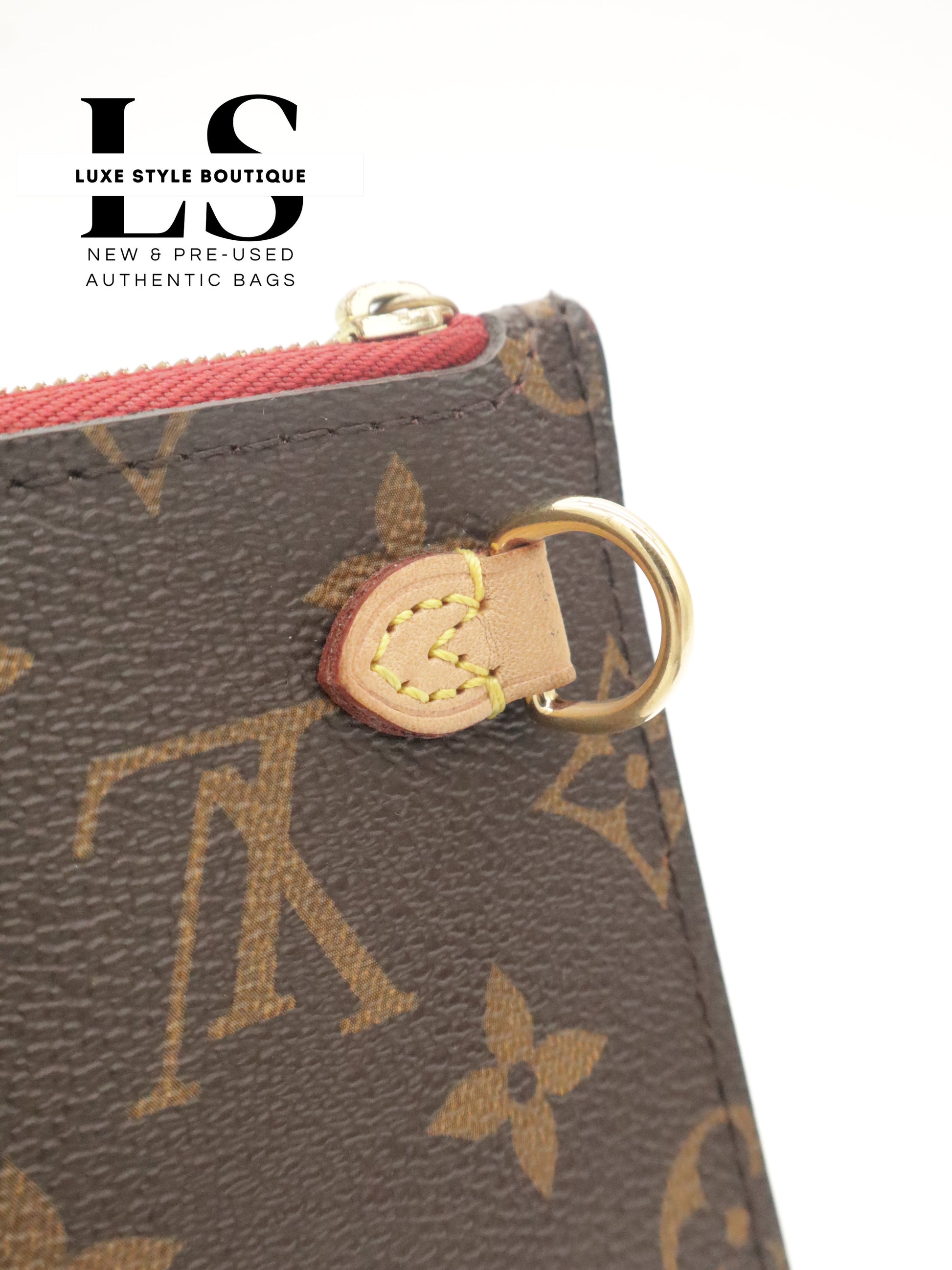 Louis Vuitton Monogram Red Pouch