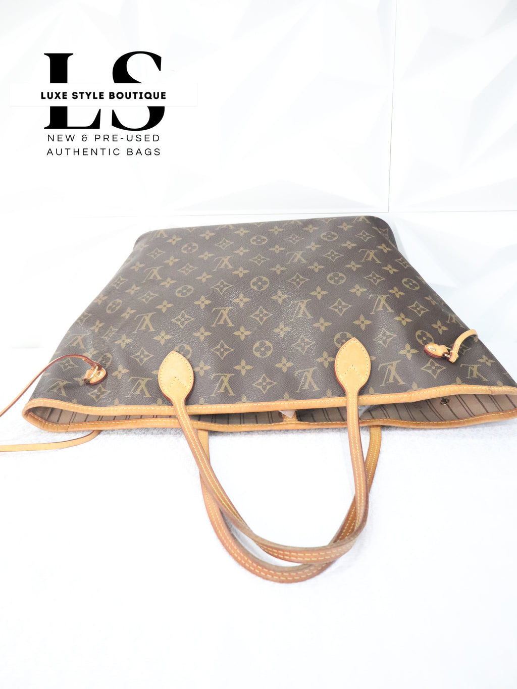 Louis Vuitton Neverfull Monogram Beige