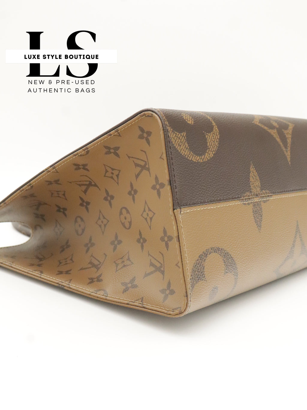 Louis Vuitton On The Go MM Monogram Reverse