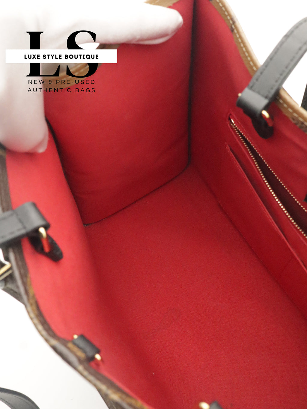 Louis Vuitton On The Go MM Monogram Reverse