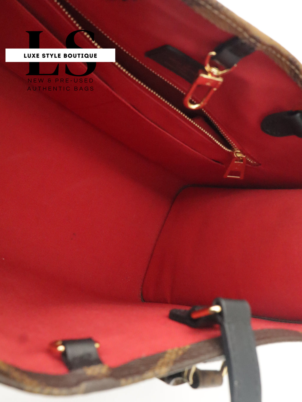 Louis Vuitton On The Go MM Monogram Reverse