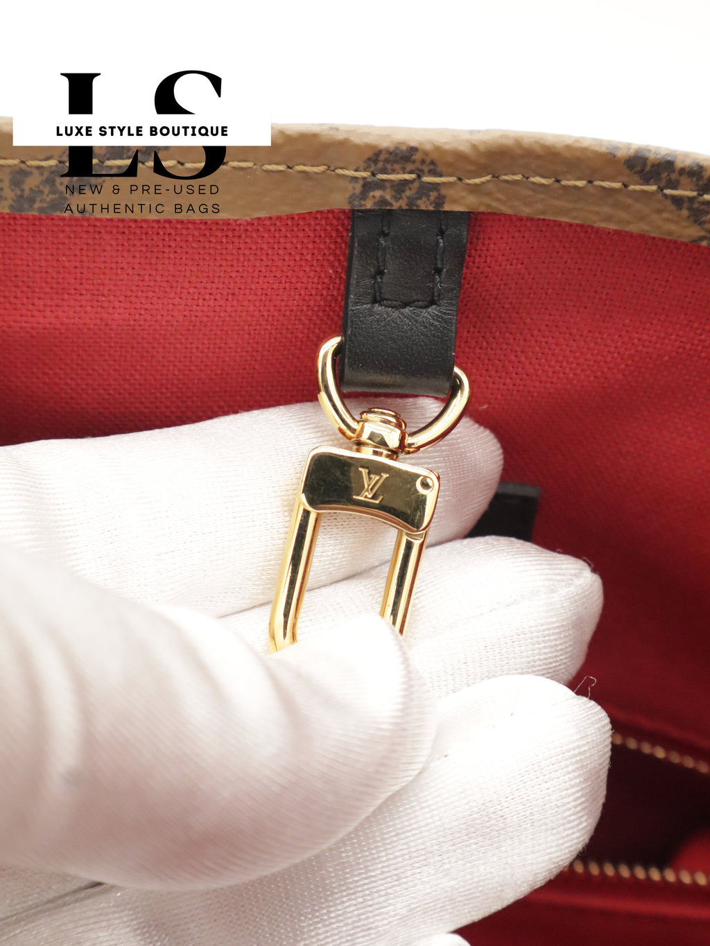 Louis Vuitton On The Go MM Monogram Reverse