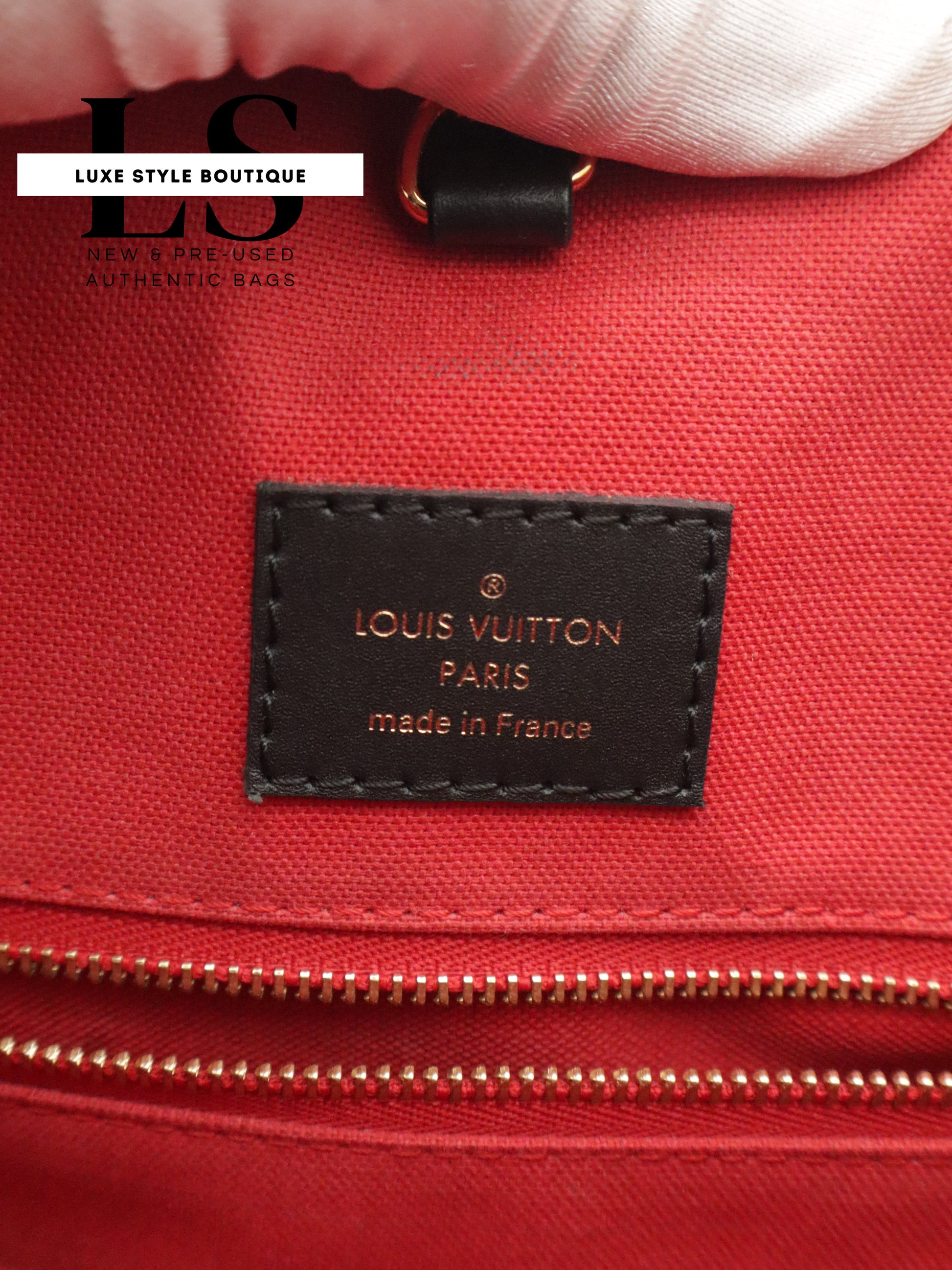 Louis Vuitton On The Go MM Monogram Reverse