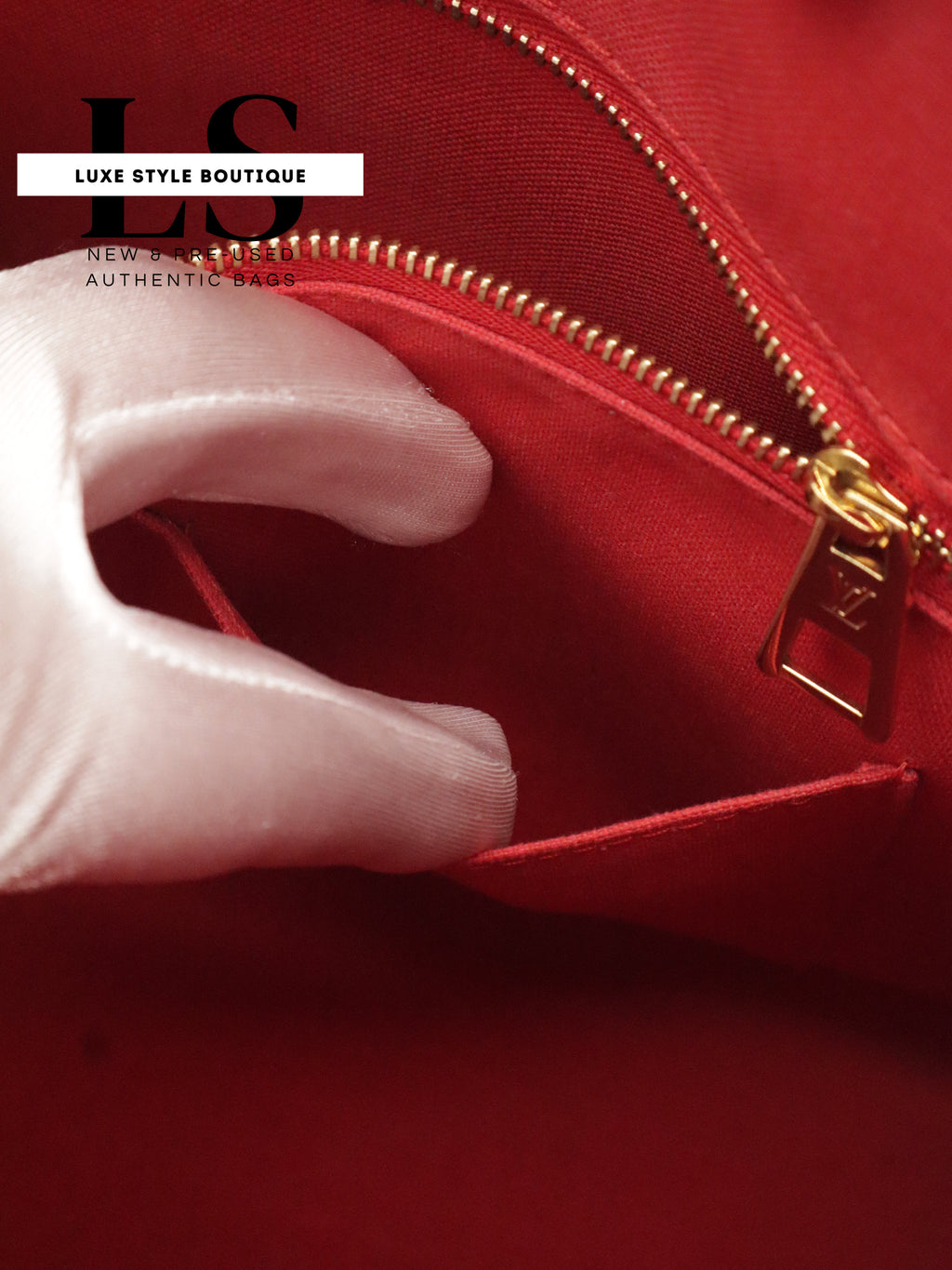 Louis Vuitton On The Go MM Monogram Reverse
