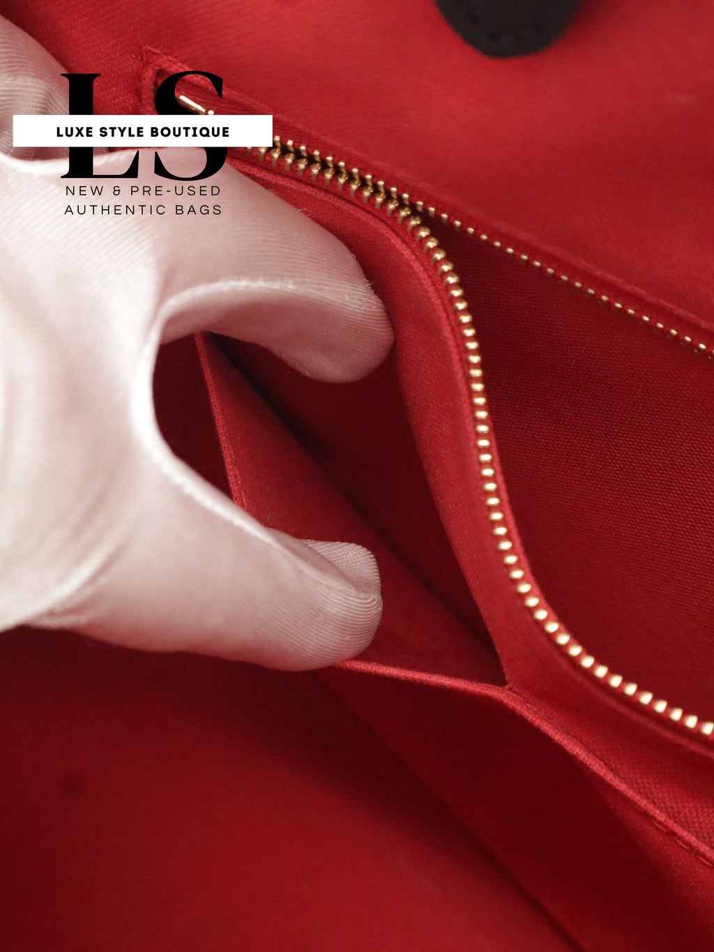 Louis Vuitton On The Go MM Monogram Reverse