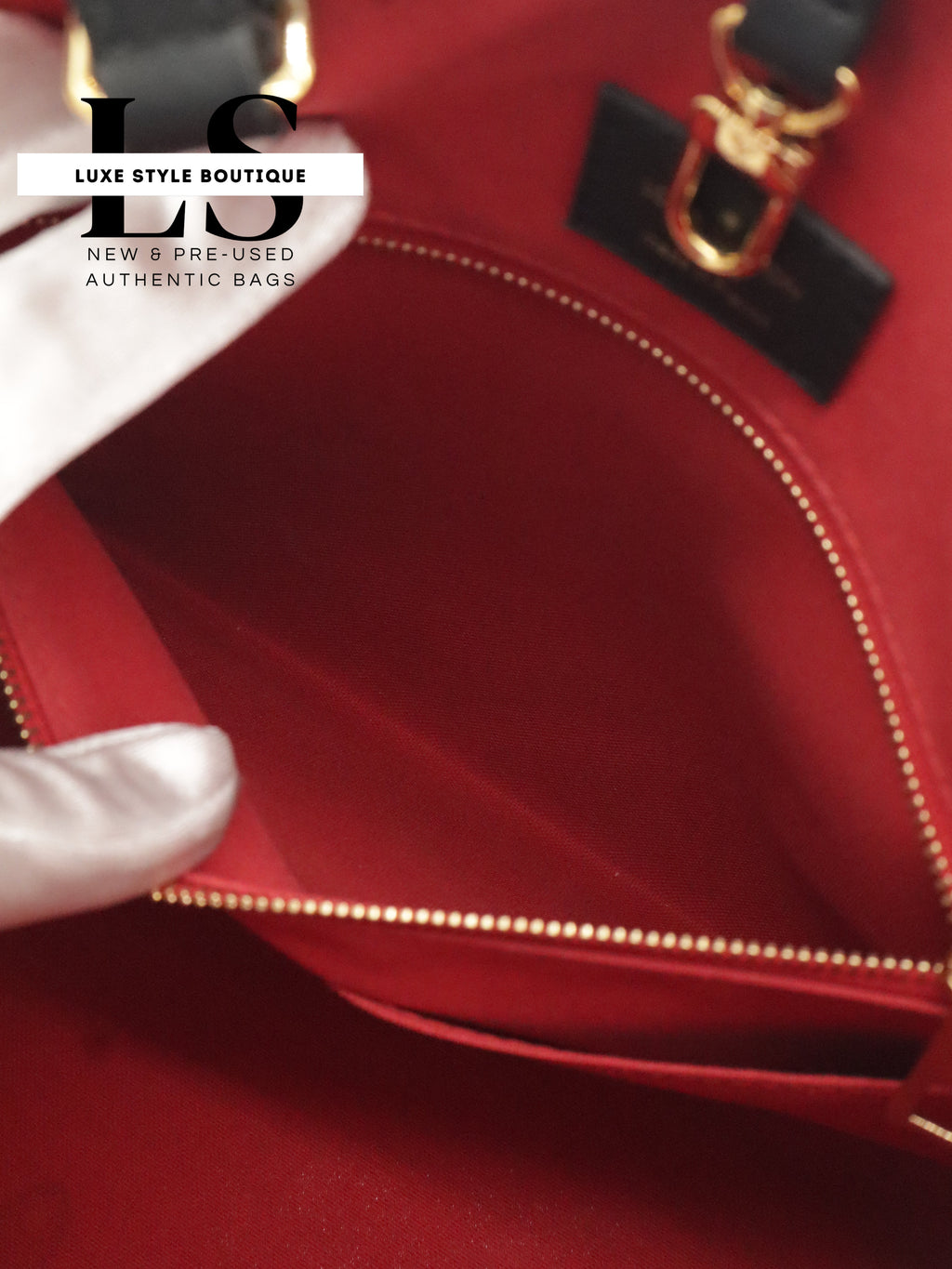 Louis Vuitton On The Go MM Monogram Reverse