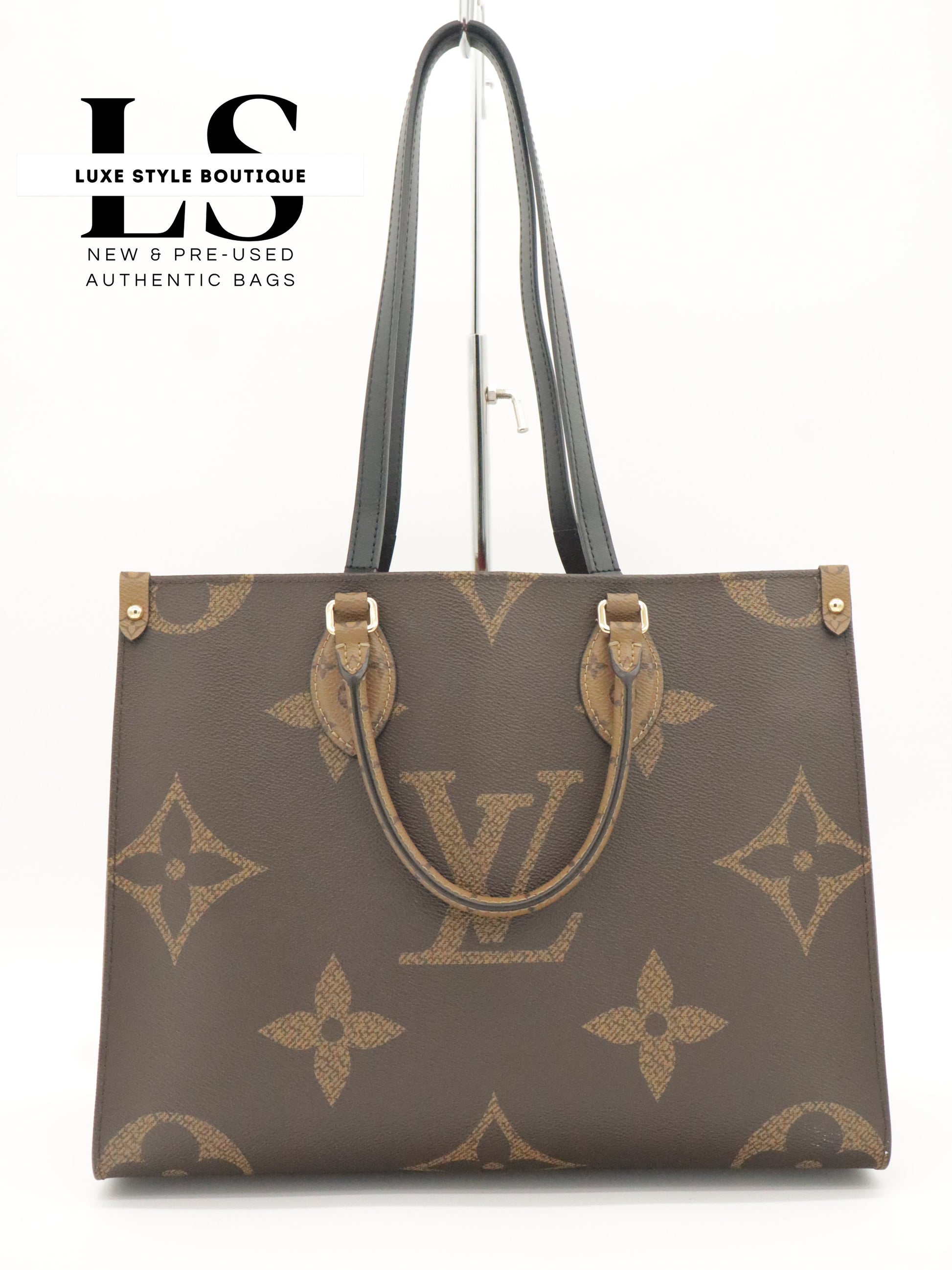 Louis Vuitton On The Go MM Monogram Reverse