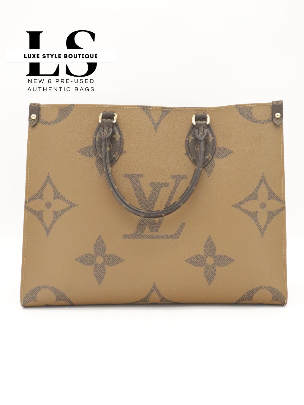 Louis Vuitton On The Go MM Monogram Reverse