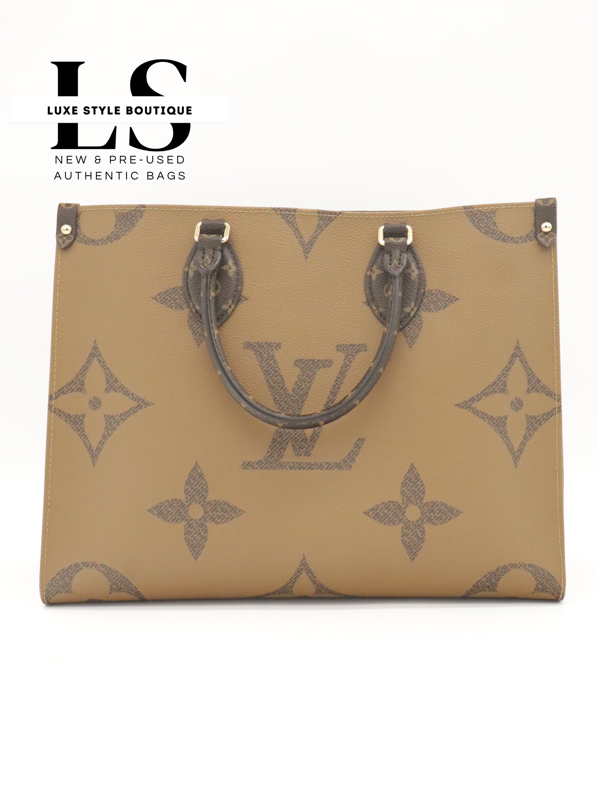 Louis Vuitton On The Go MM Monogram Reverse