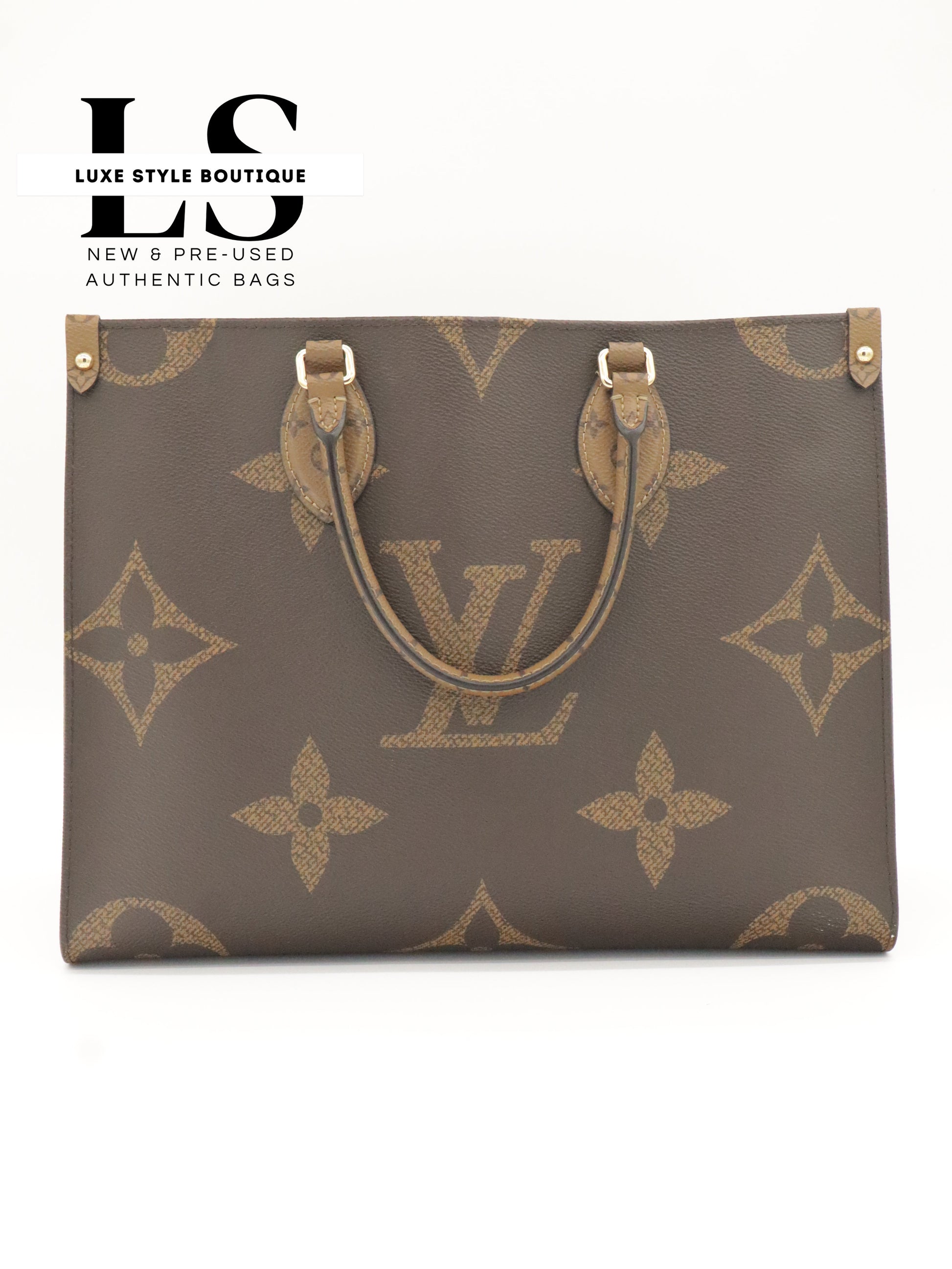 Louis Vuitton On The Go MM Monogram Reverse
