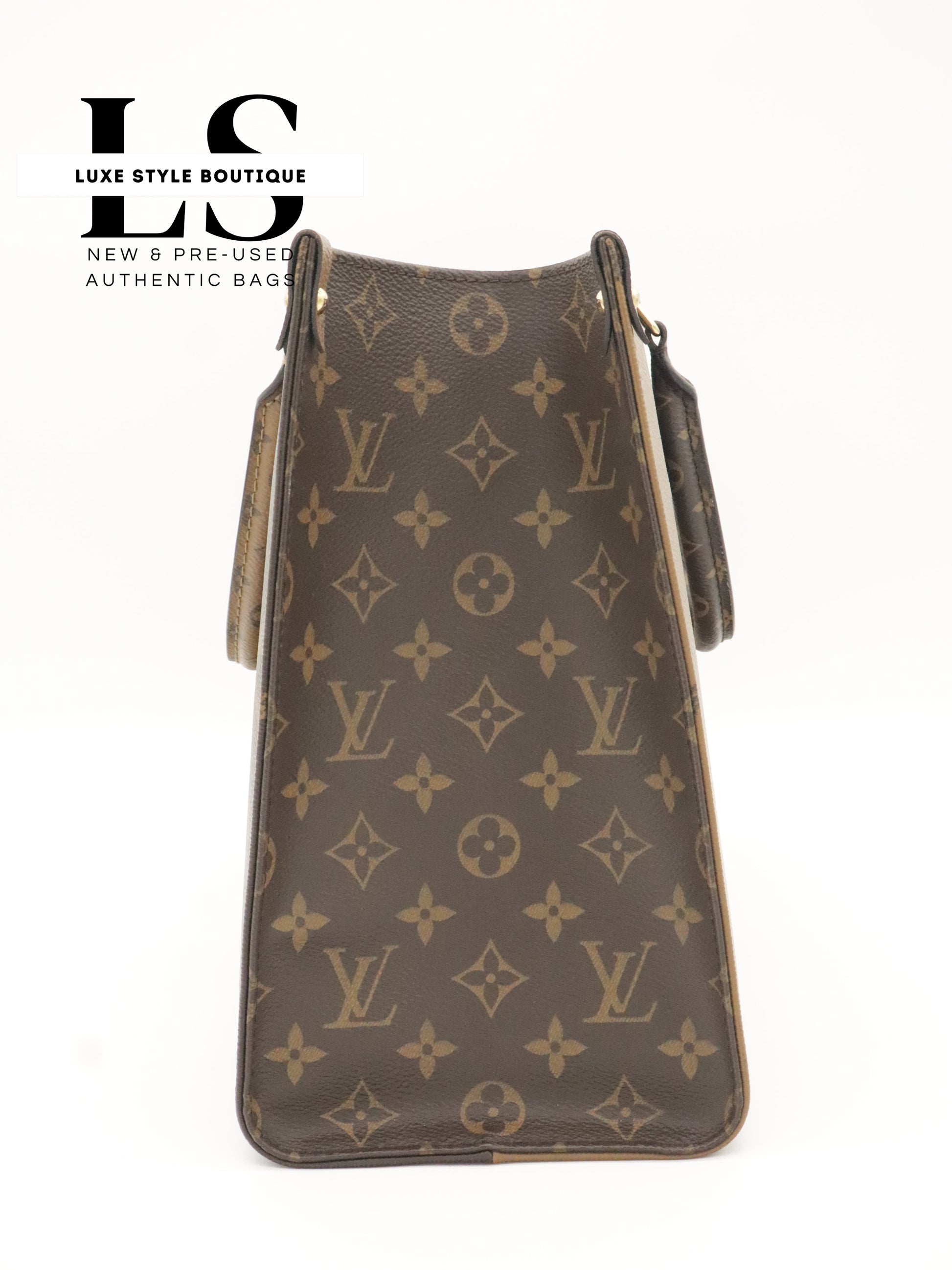 Louis Vuitton On The Go MM Monogram Reverse