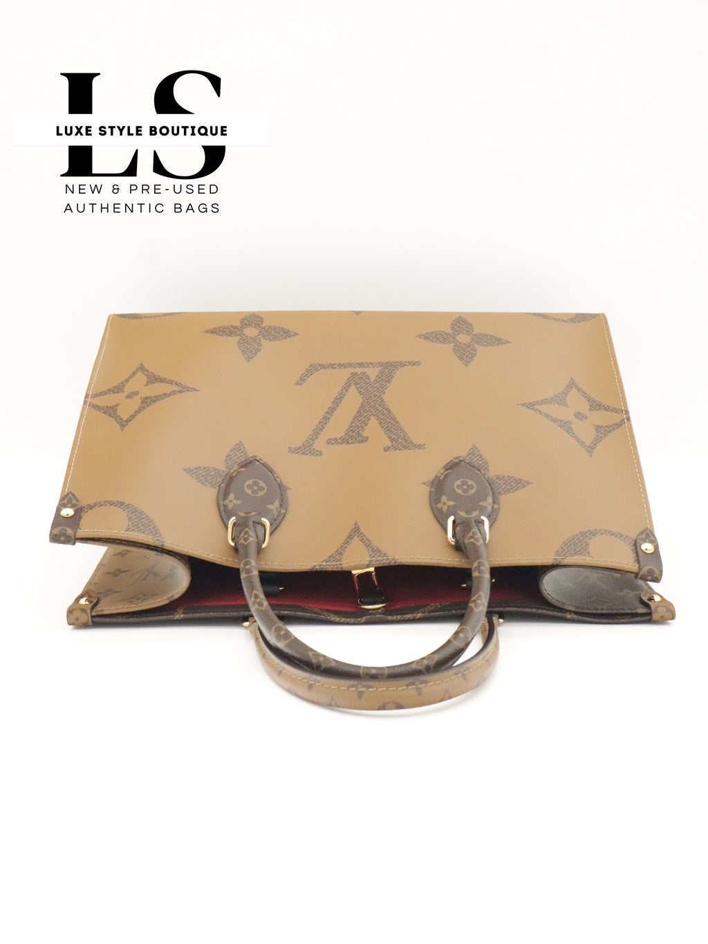 Louis Vuitton On The Go MM Monogram Reverse