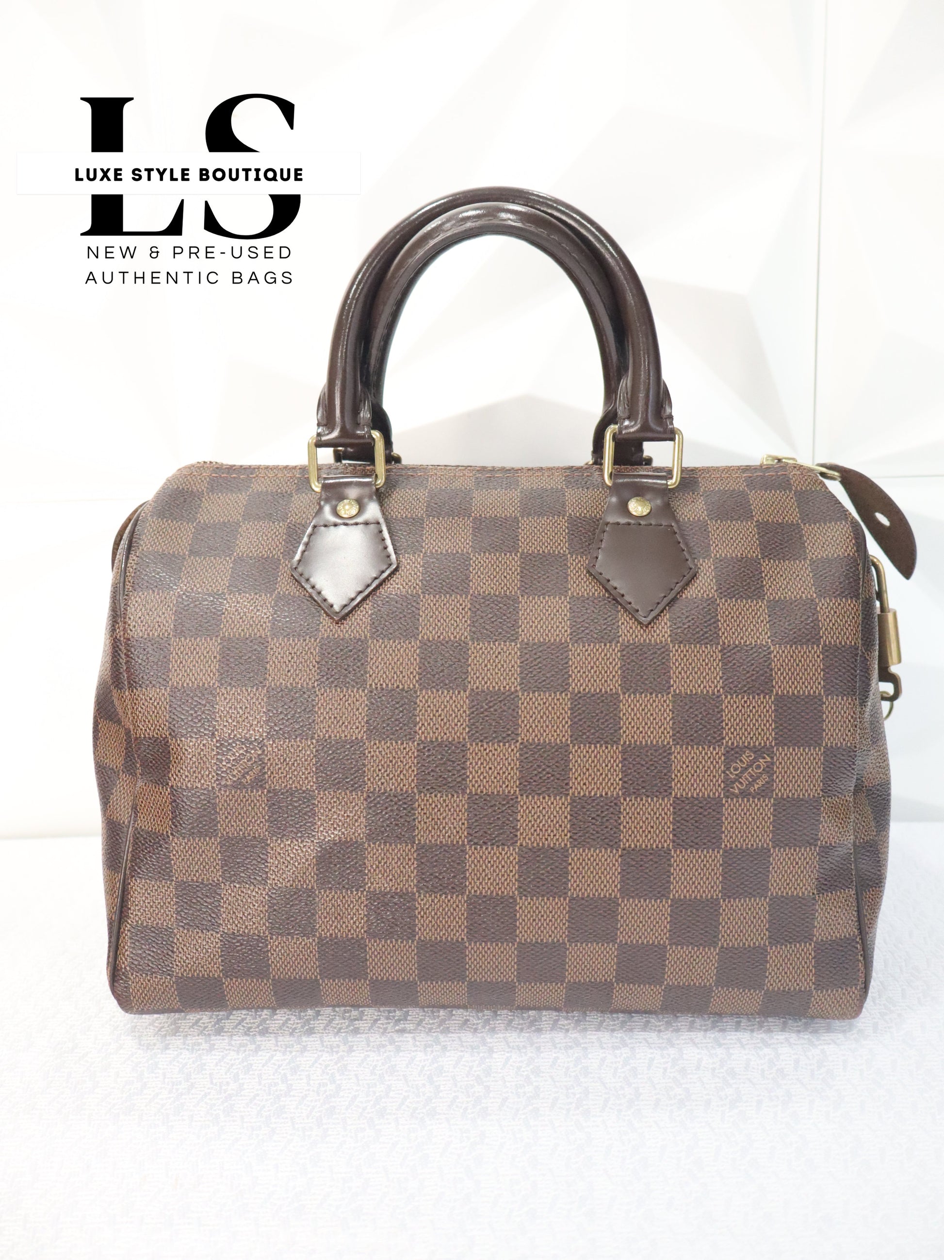 Louis Vuitton Speedy 25 Damier Ebene