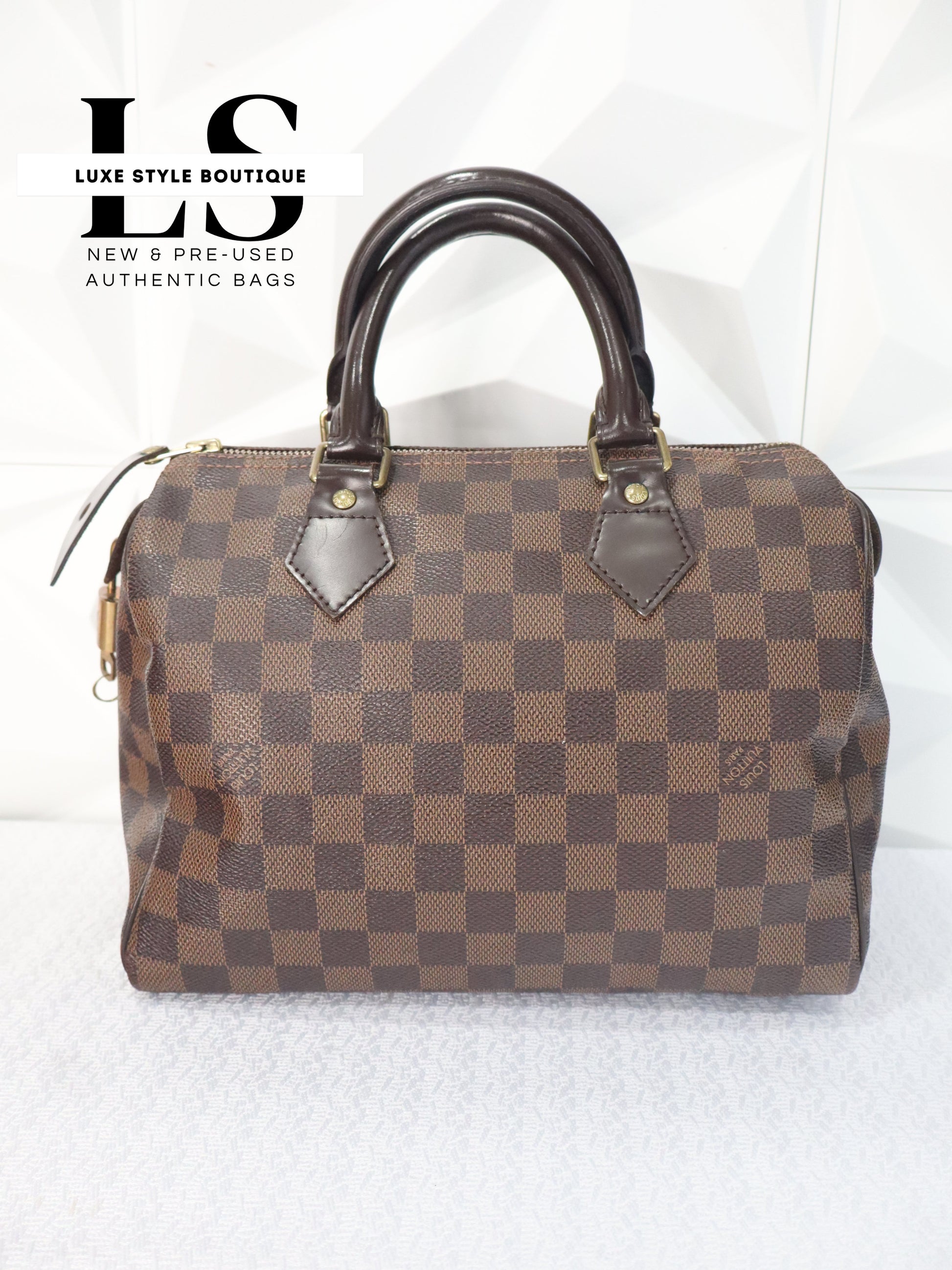 Louis Vuitton Speedy 25 Damier Ebene