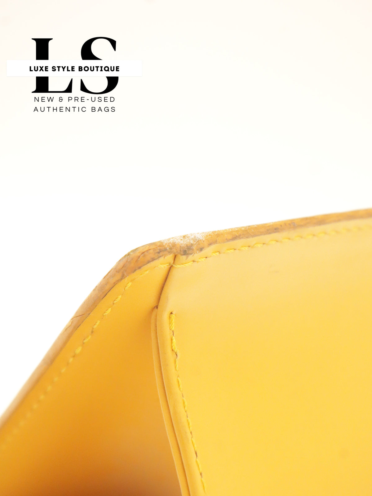Louis Vuitton Epi Sac Triangle Yellow