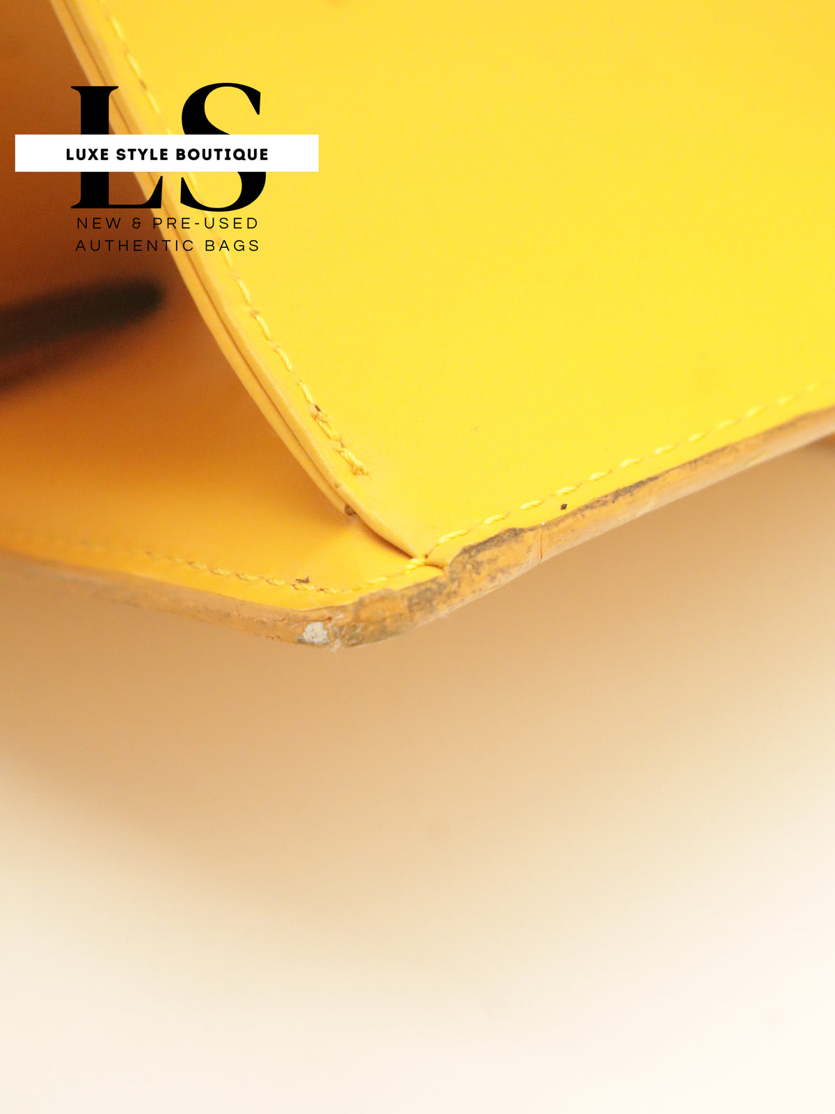 Louis Vuitton Epi Sac Triangle Yellow
