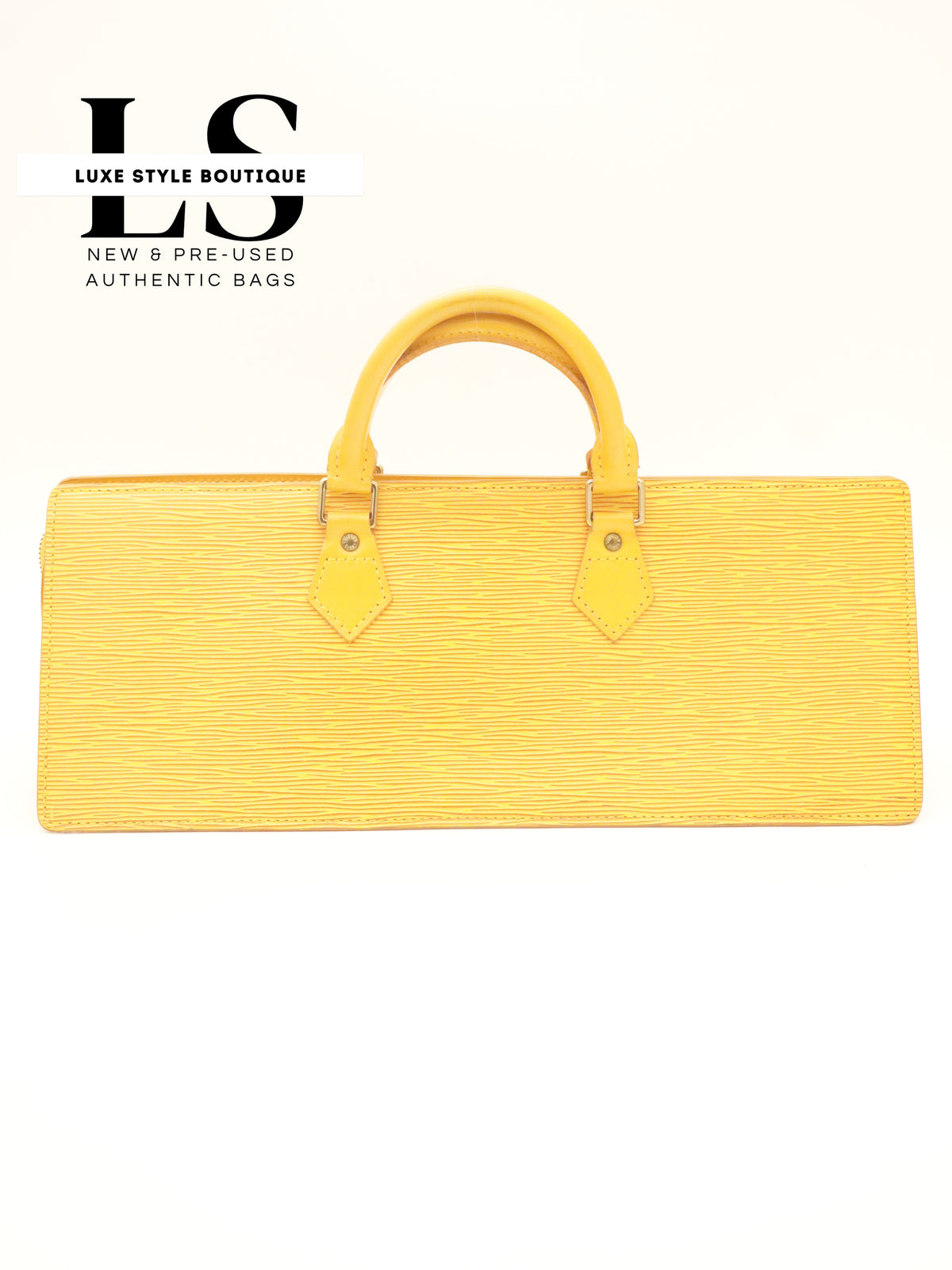 Louis Vuitton Epi Sac Triangle Yellow
