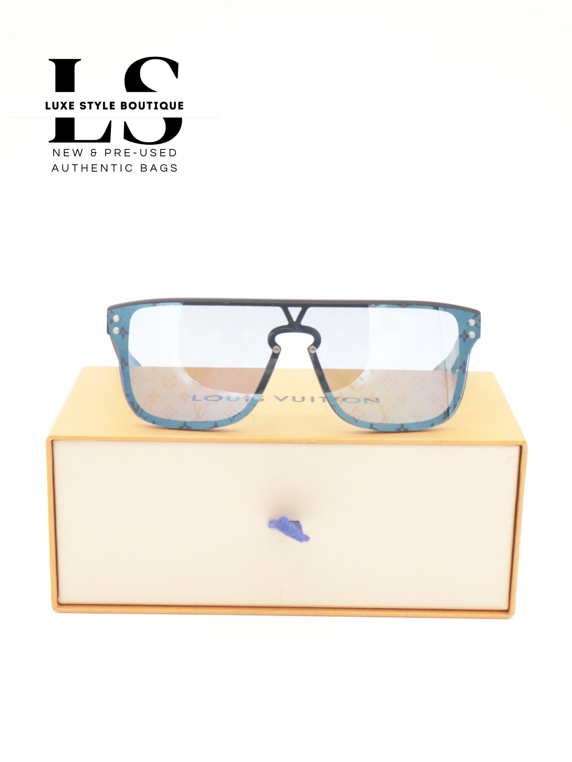Louis Vuitton Waimea Blue Sunglasses Z1885E 140*00