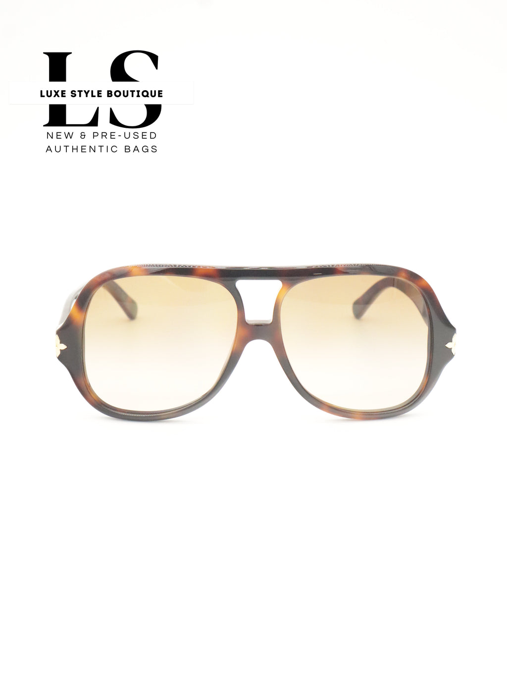 Louis Vuitton Tortoise Sunglasses Z3554W