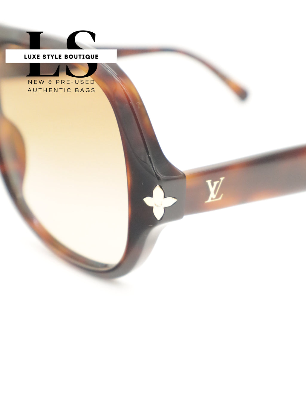 Louis Vuitton Tortoise Sunglasses Z3554W