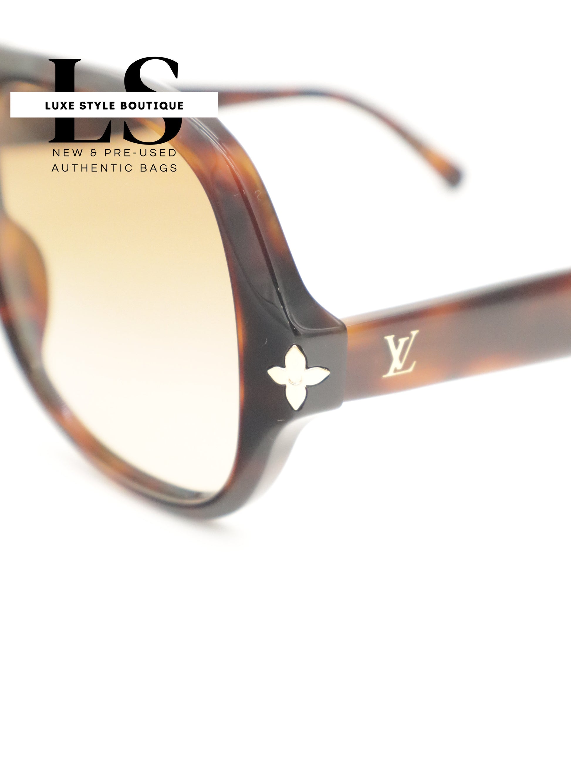Louis Vuitton Tortoise Sunglasses Z3554W