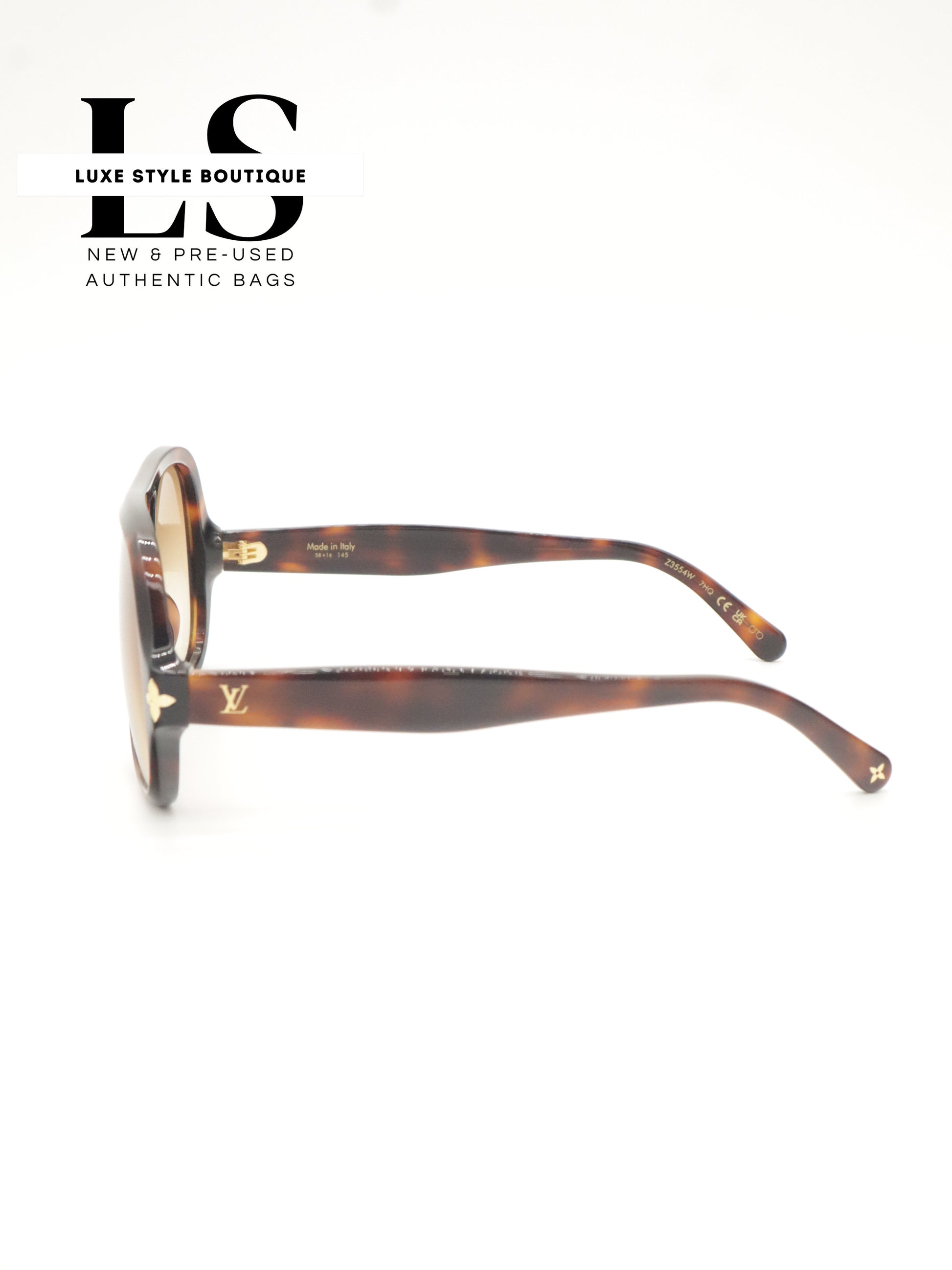 Louis Vuitton Tortoise Sunglasses Z3554W