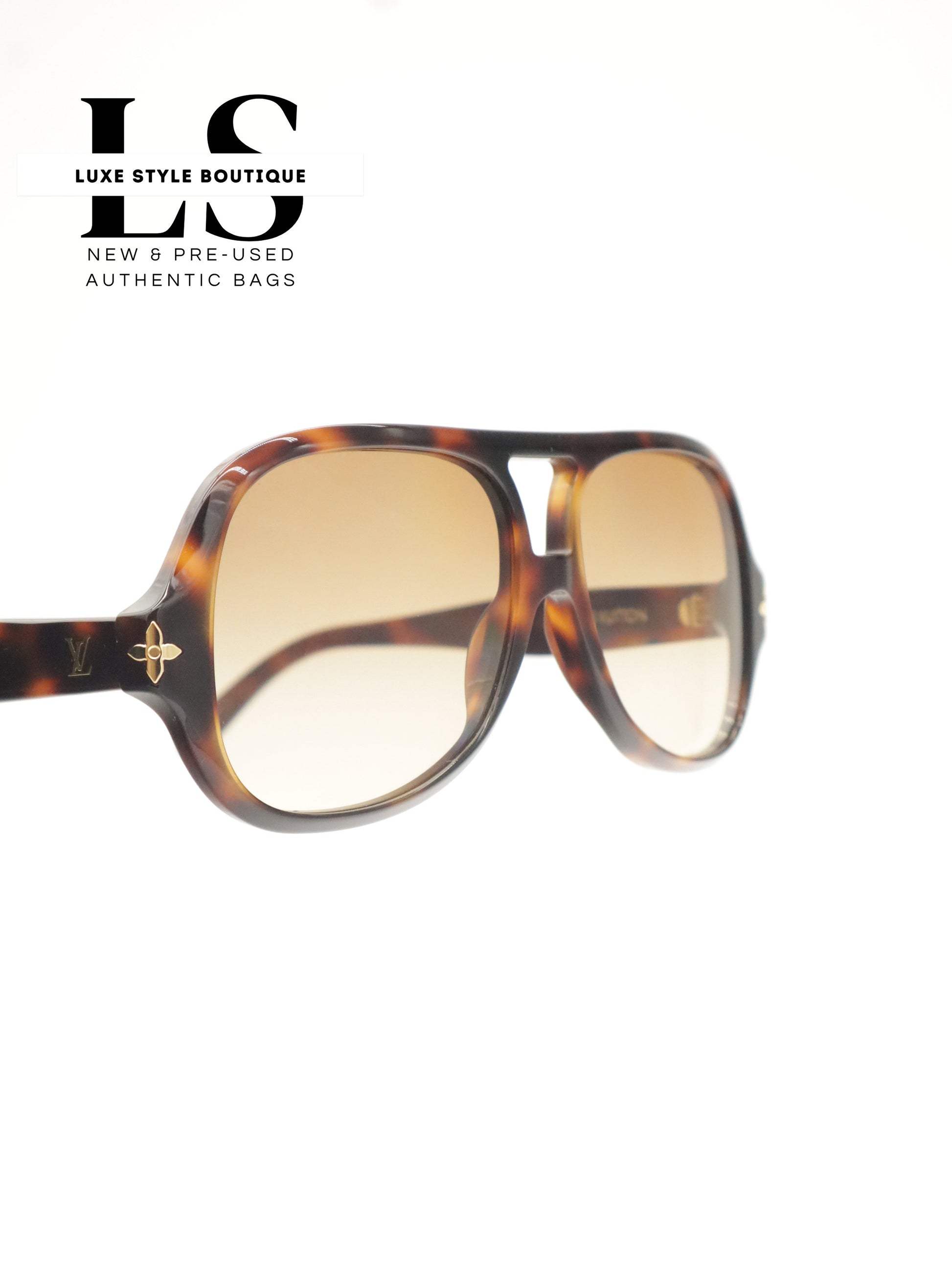 Louis Vuitton Tortoise Sunglasses Z3554W