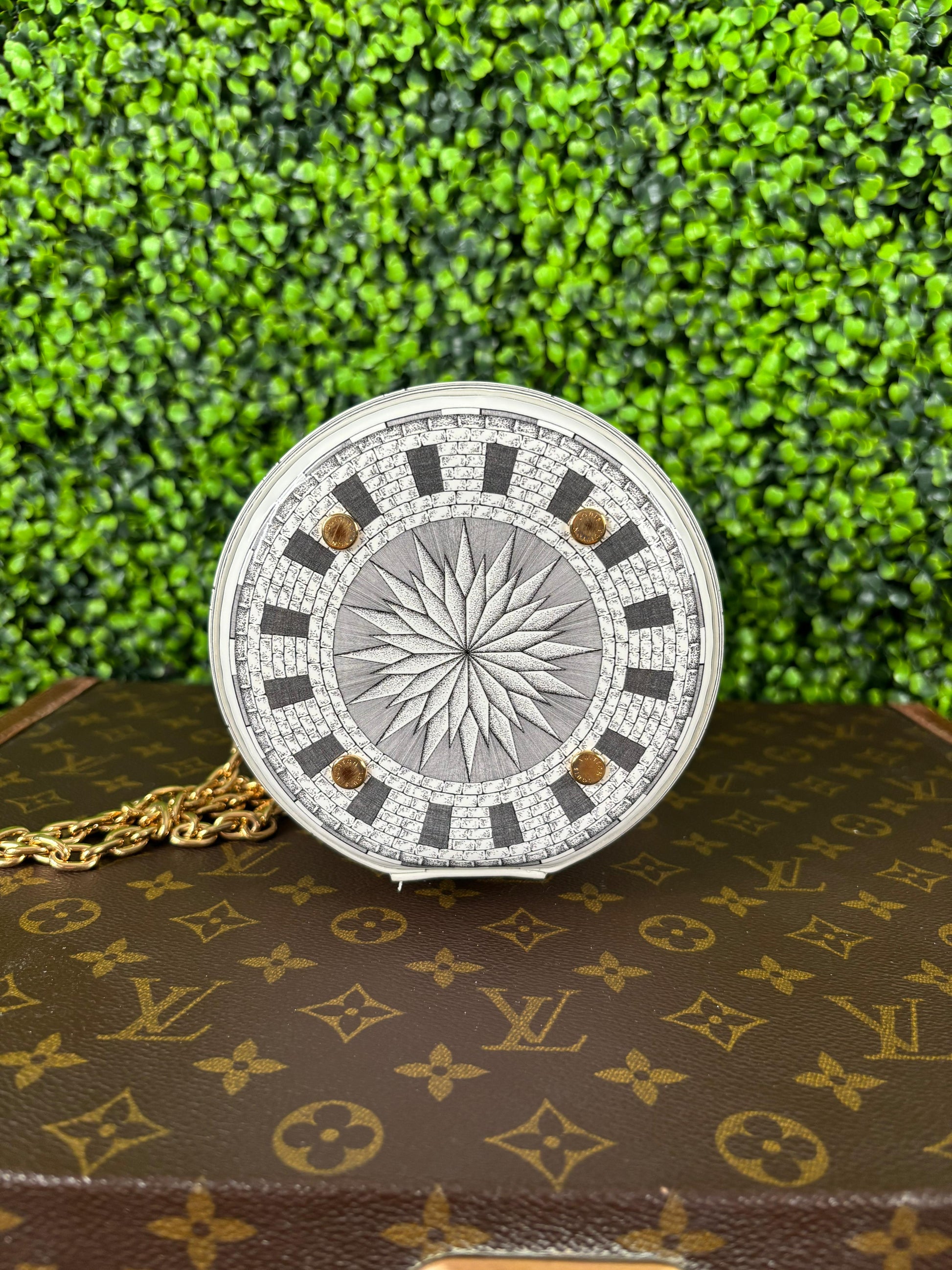 Louis Vuitton x Fornasetti 2021 Architettura Cannes Vase Limited Edition