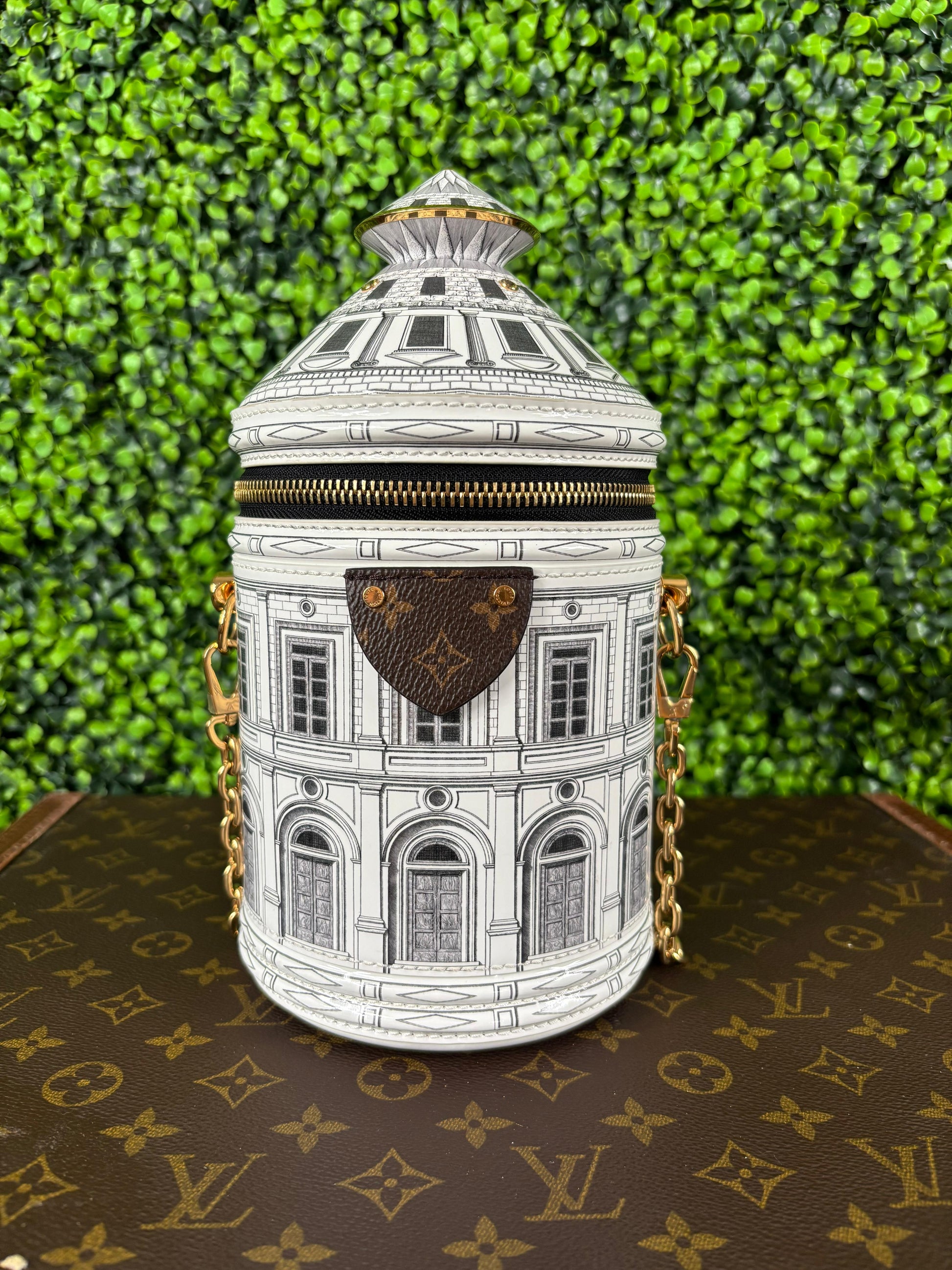 Louis Vuitton x Fornasetti 2021 Architettura Cannes Vase Limited Edition