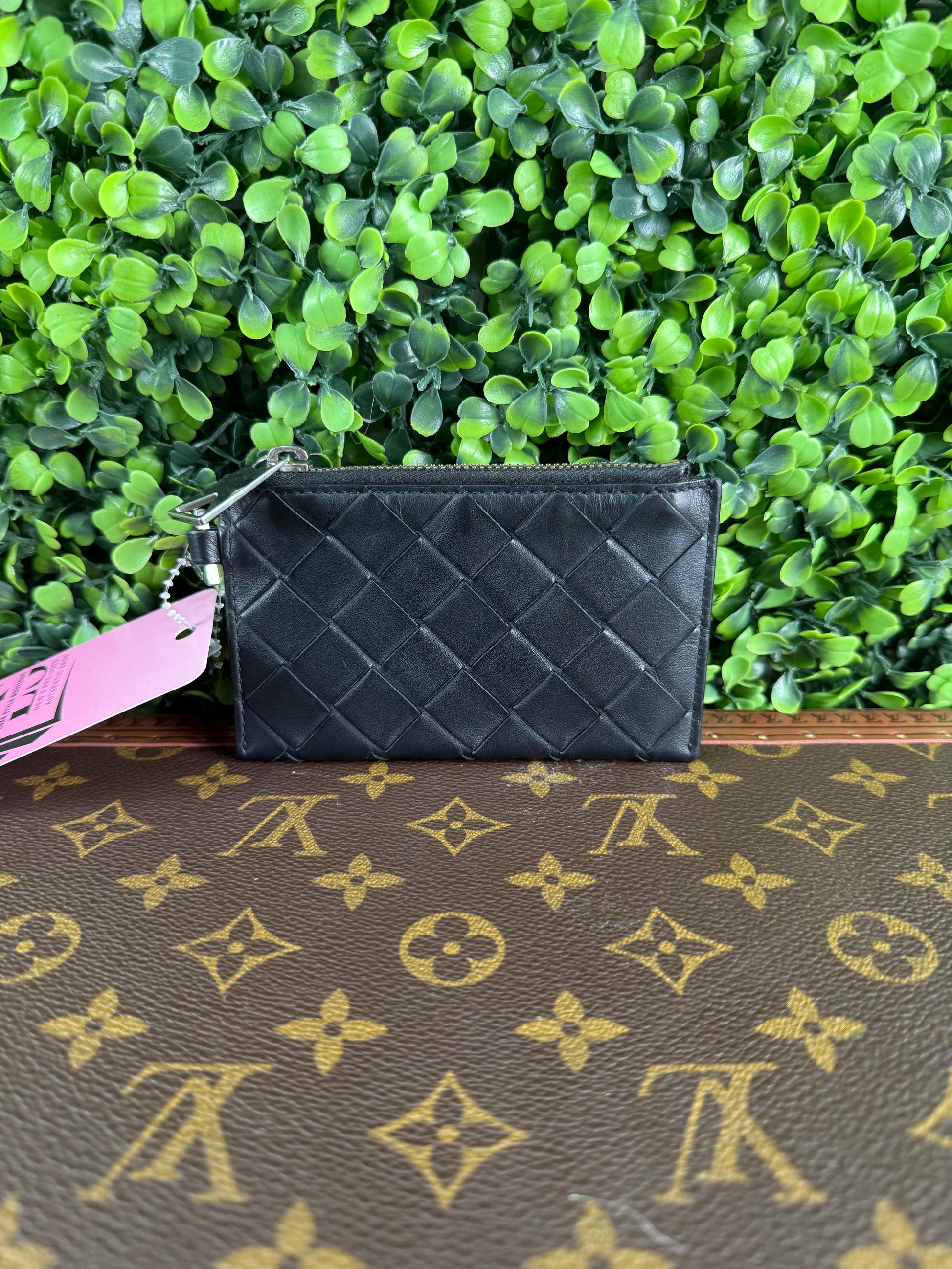 Bottega Veneta Leather Wallet Black