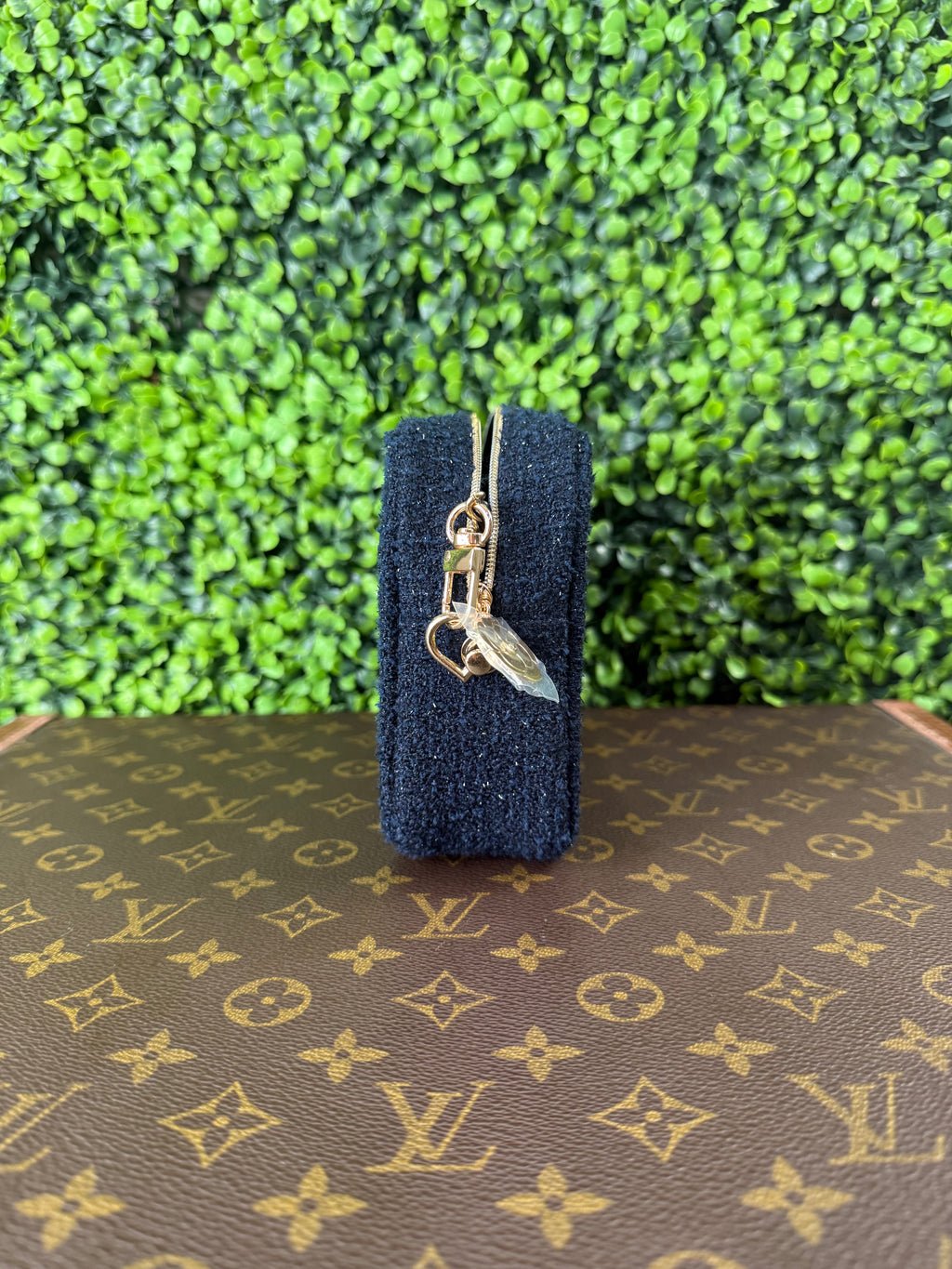 Chanel Makeup Bag Navy Blue