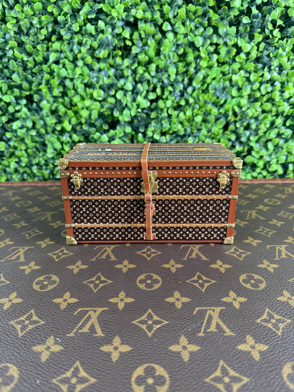 Louis Vuitton Miss France Trunk Paperweight