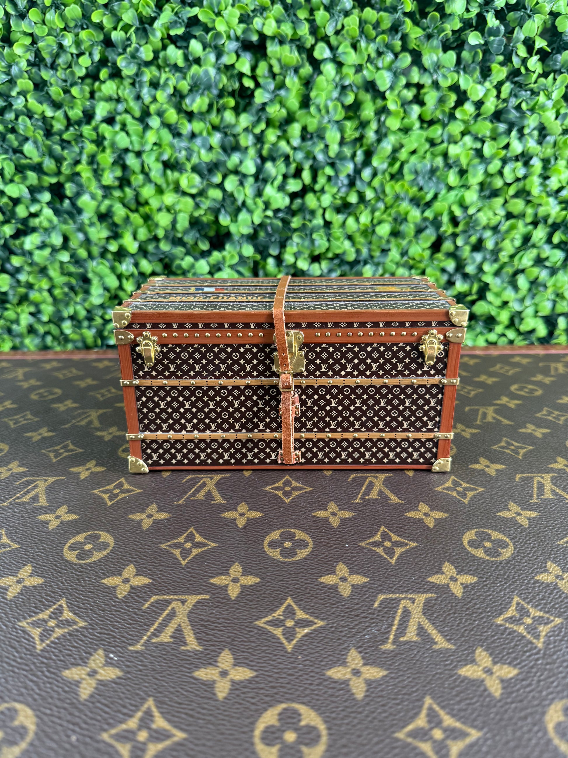 Louis Vuitton Miss France Trunk Paperweight