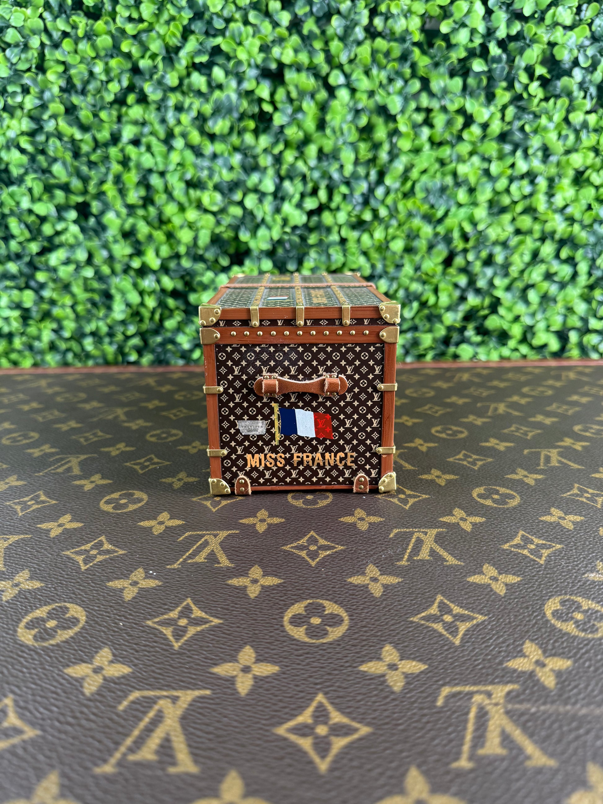 Louis Vuitton Miss France Trunk Paperweight