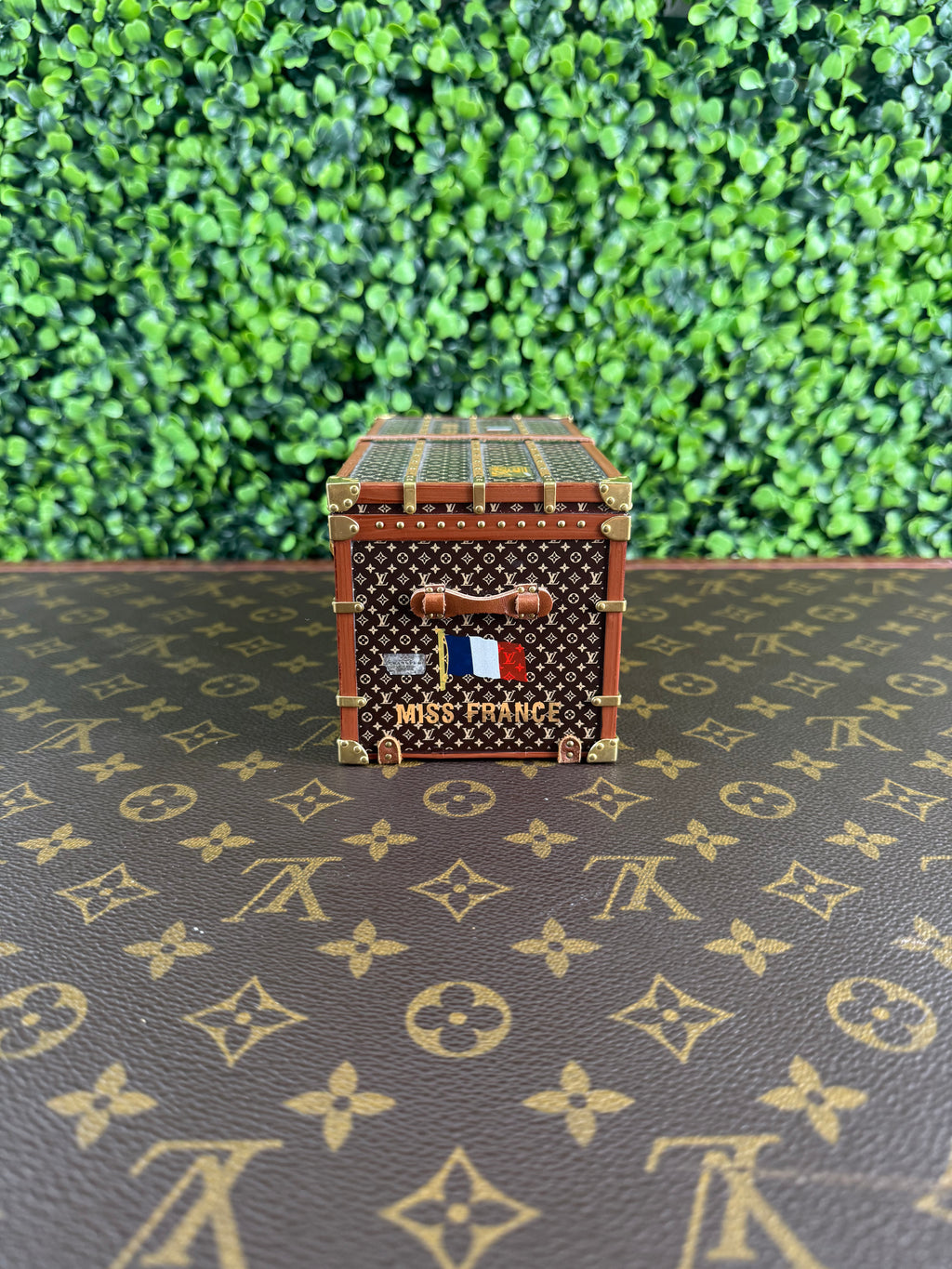 Louis Vuitton Miss France Trunk Paperweight