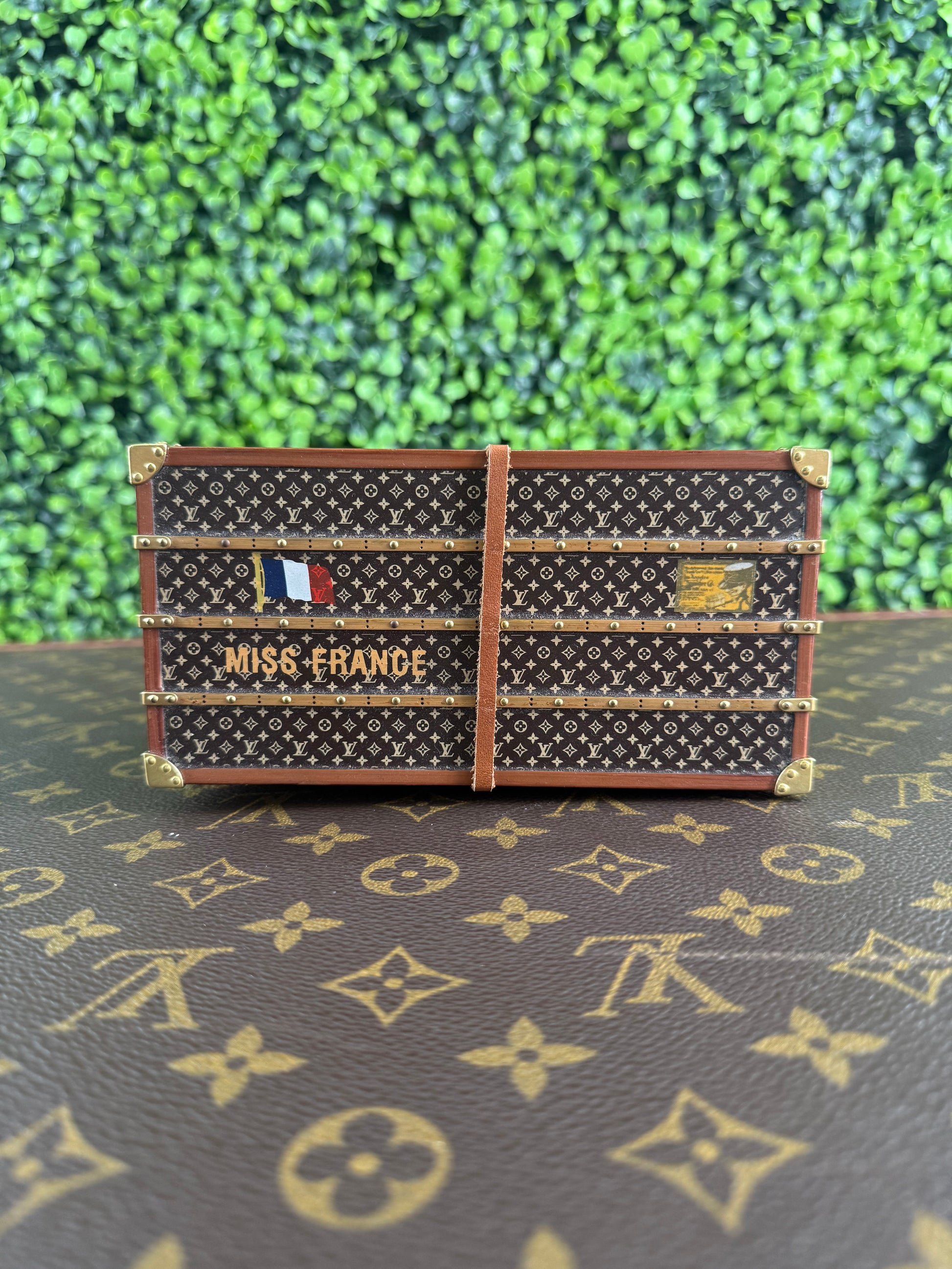 Louis Vuitton Miss France Trunk Paperweight