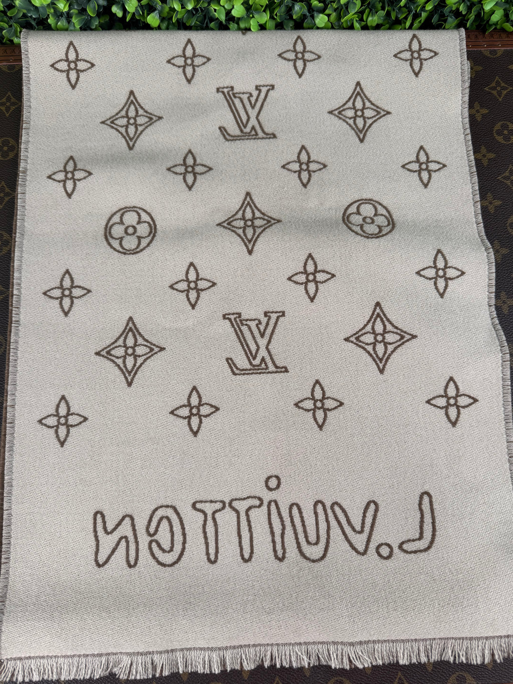 Louis Vuitton Monogram Blast Scarf