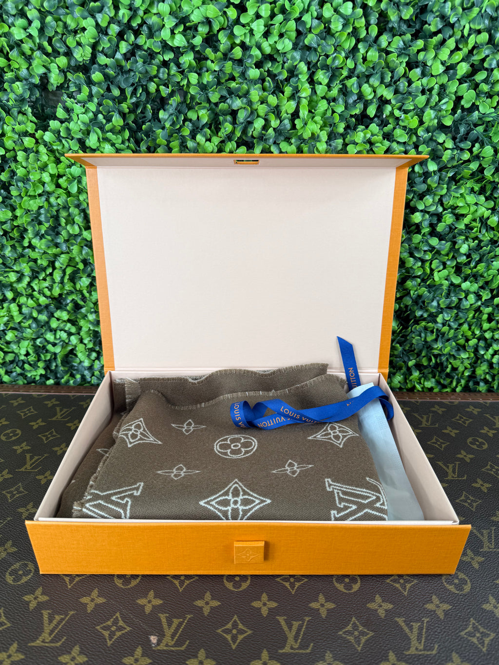 Louis Vuitton Monogram Blast Scarf