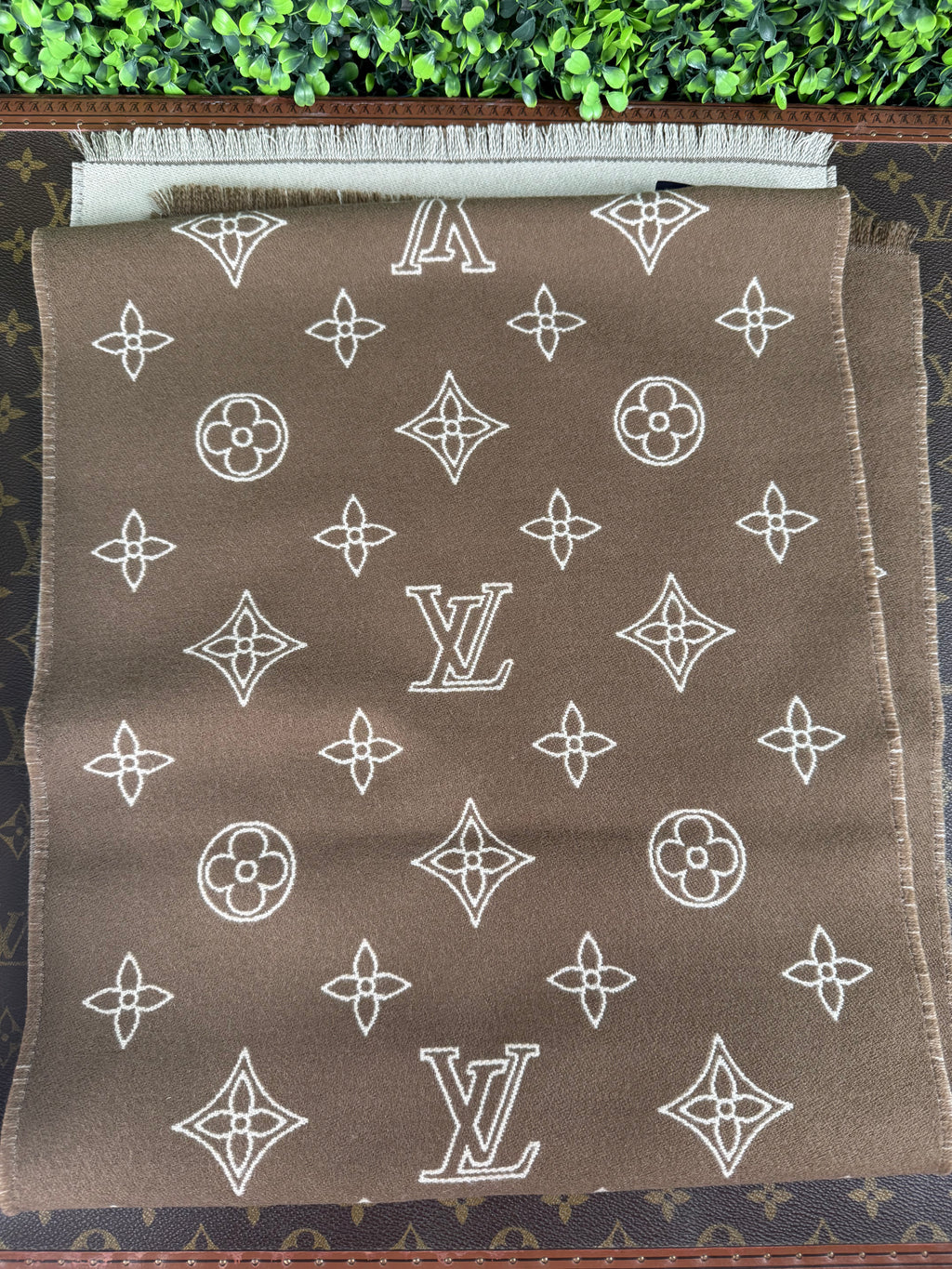 Louis Vuitton Monogram Blast Scarf