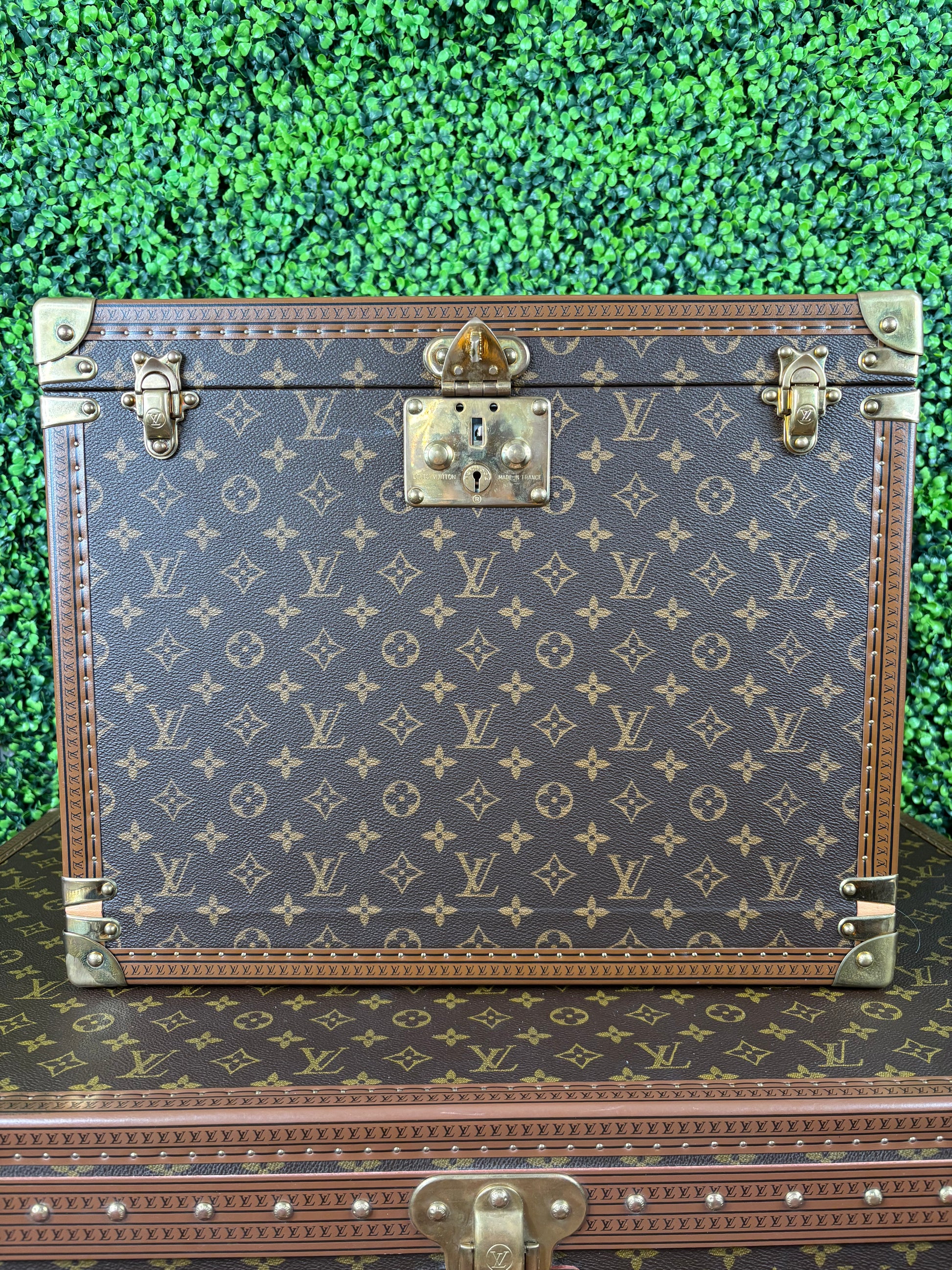 Louis Vuitton Monogram Champagne Trunk