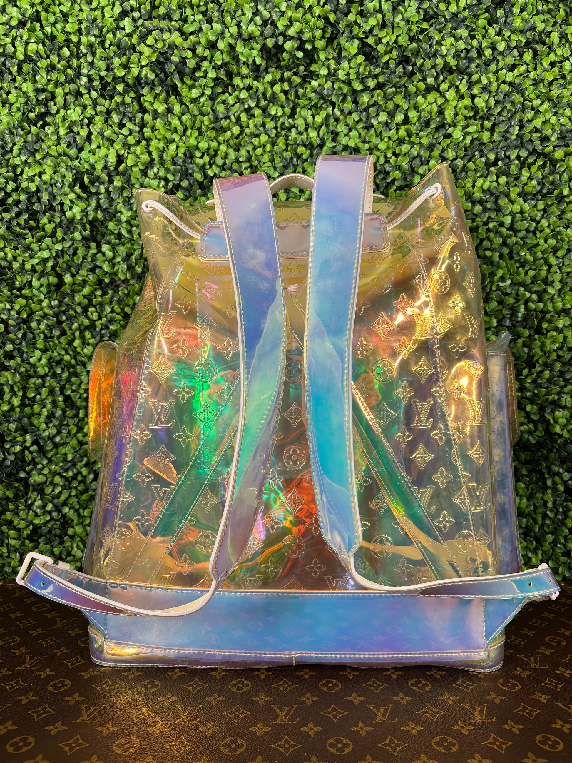 Louis Vuitton Monogram Prism Christopher Backpack