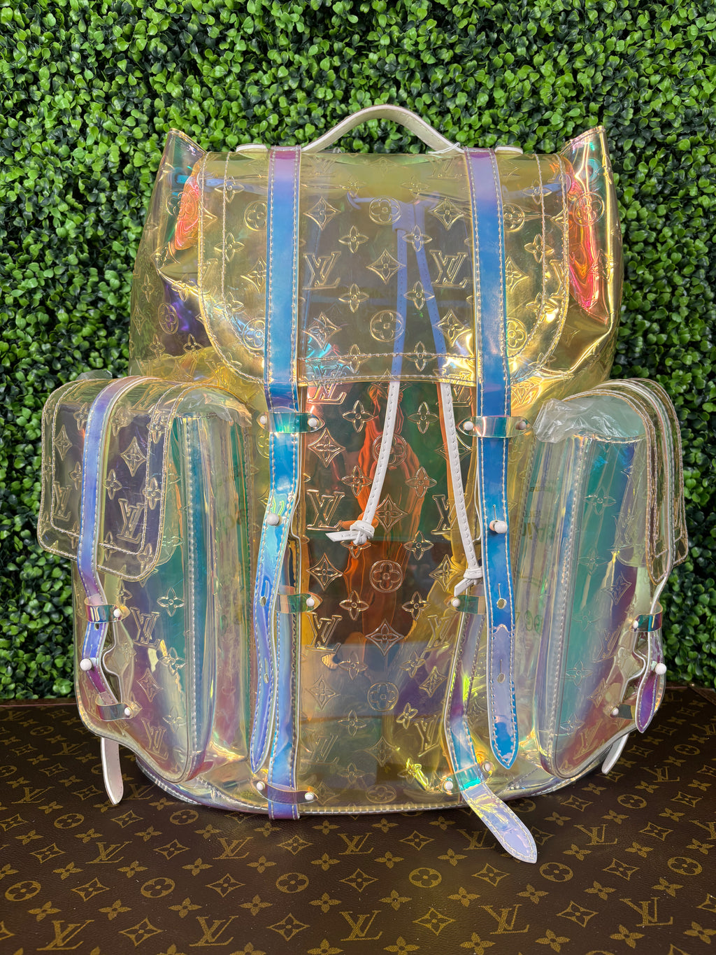 Louis Vuitton Monogram Prism Christopher Backpack