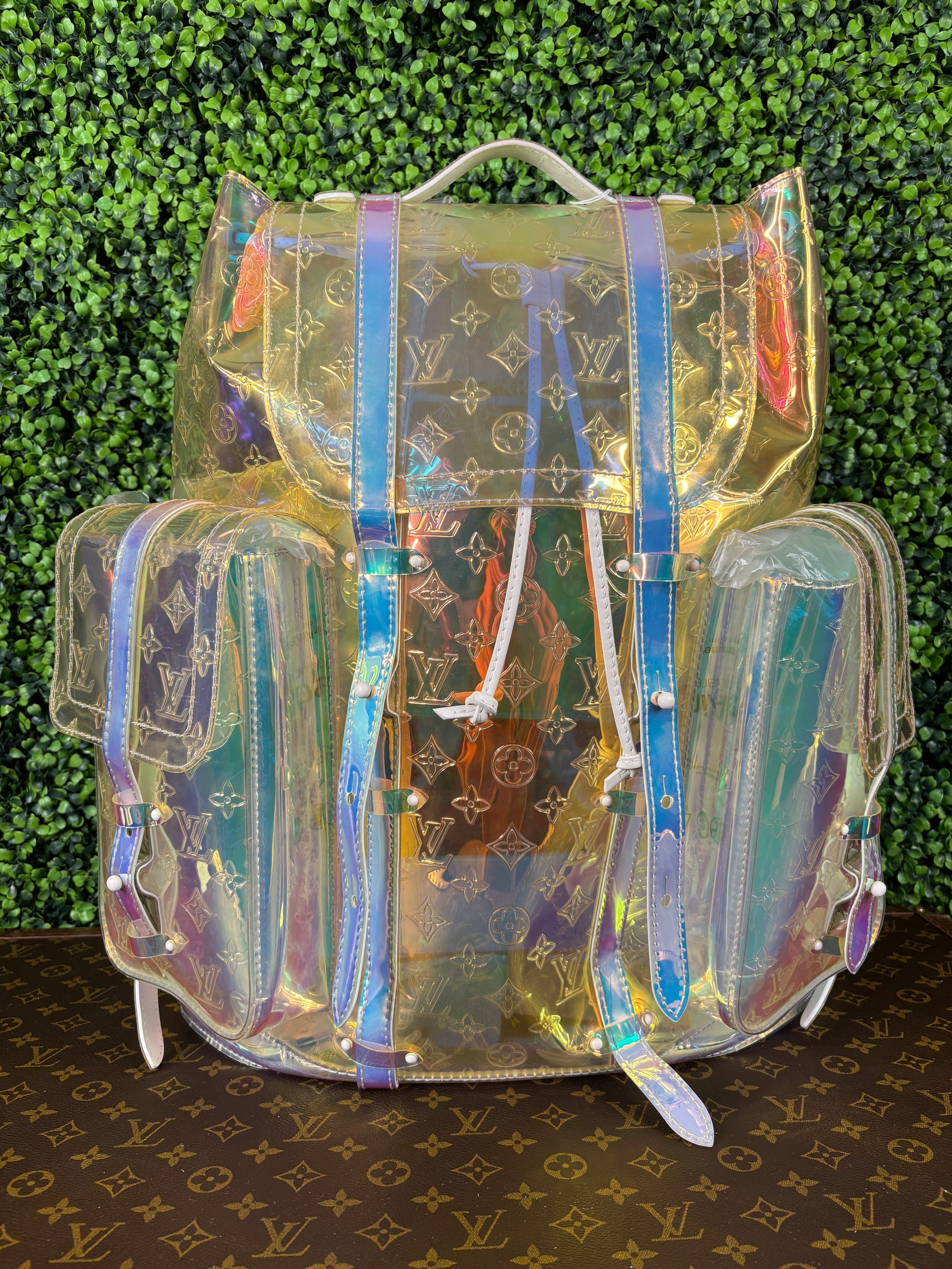 Louis Vuitton Monogram Prism Christopher Backpack