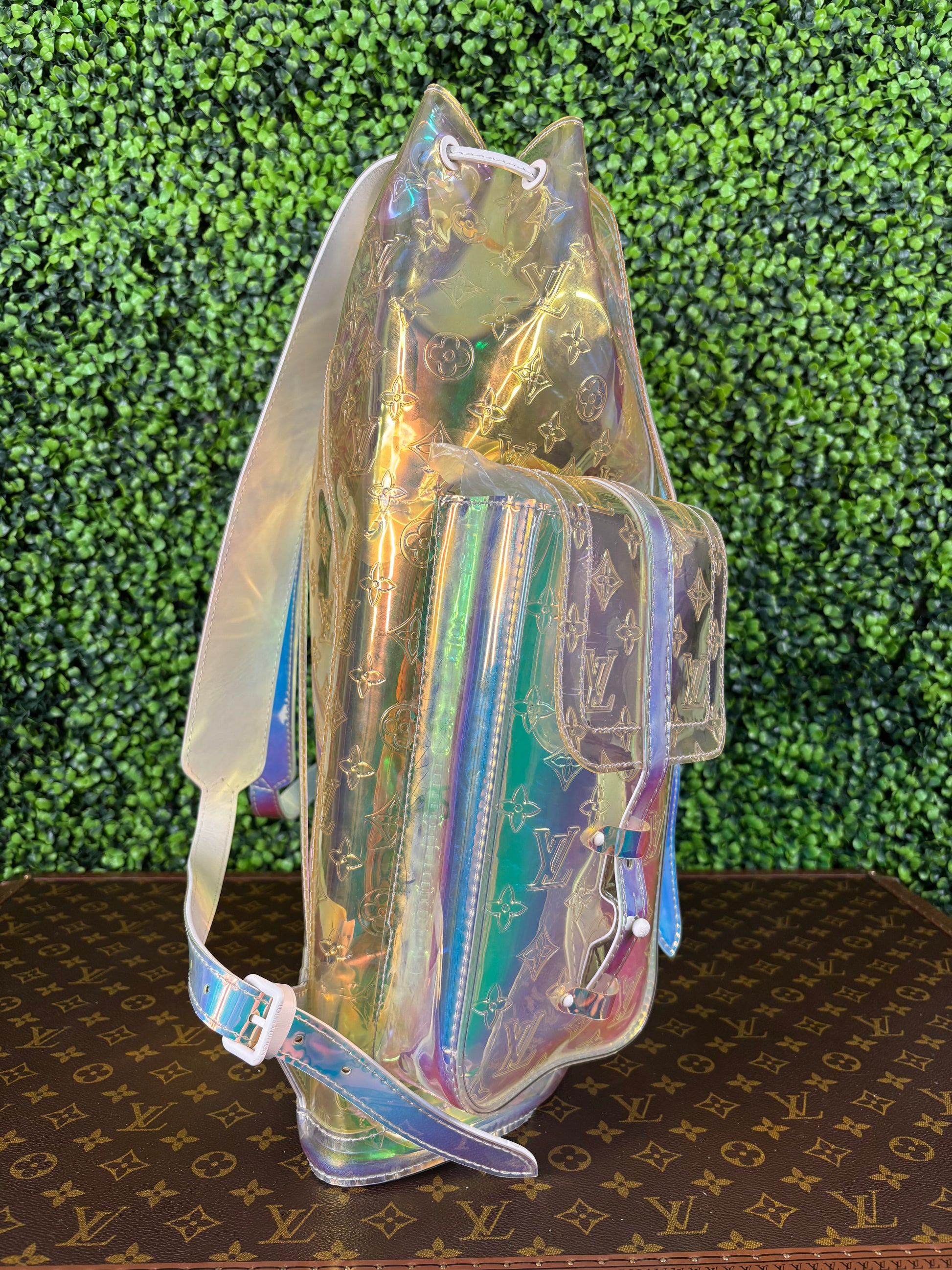 Louis Vuitton Monogram Prism Christopher Backpack