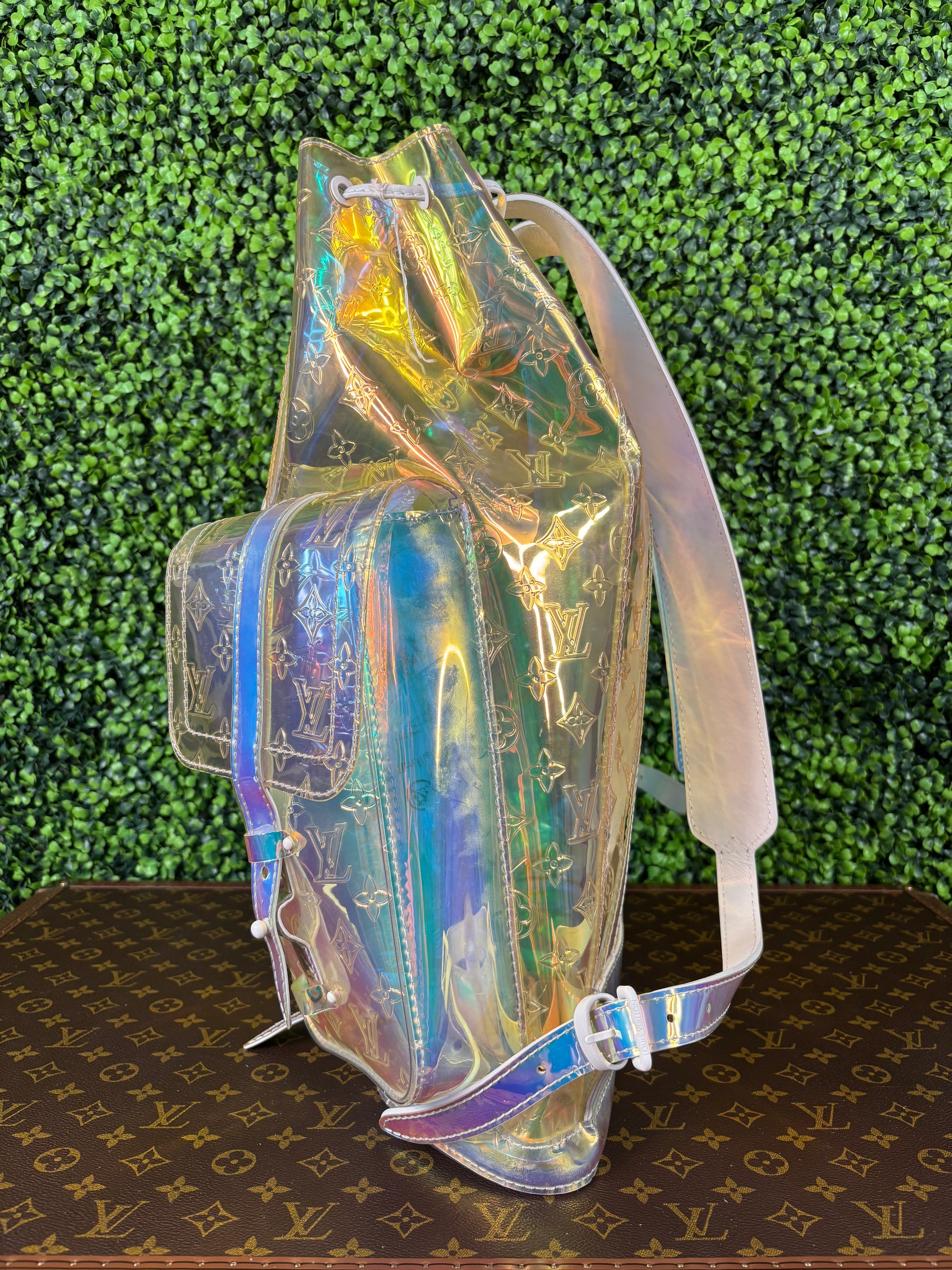 Louis Vuitton Monogram Prism Christopher Backpack