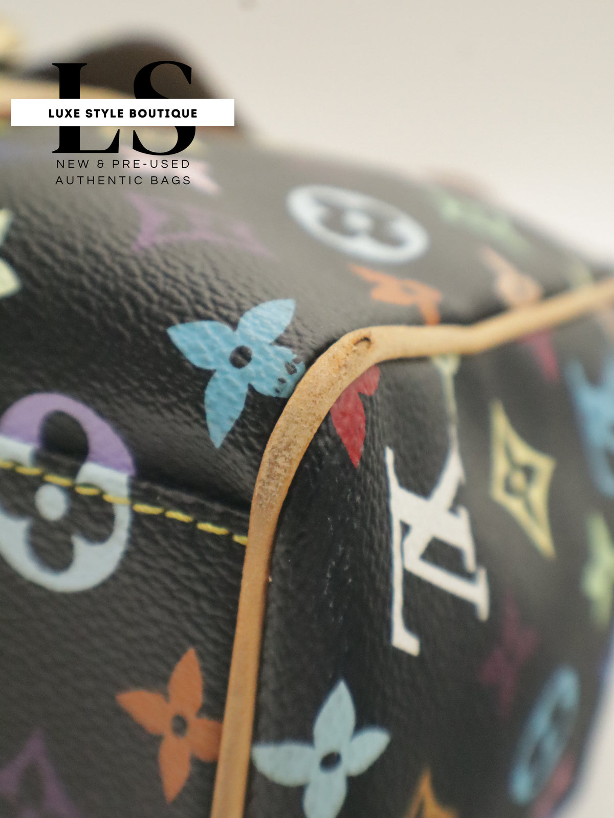 Louis Vuitton Aurelia MM Monogram Multicolor Black