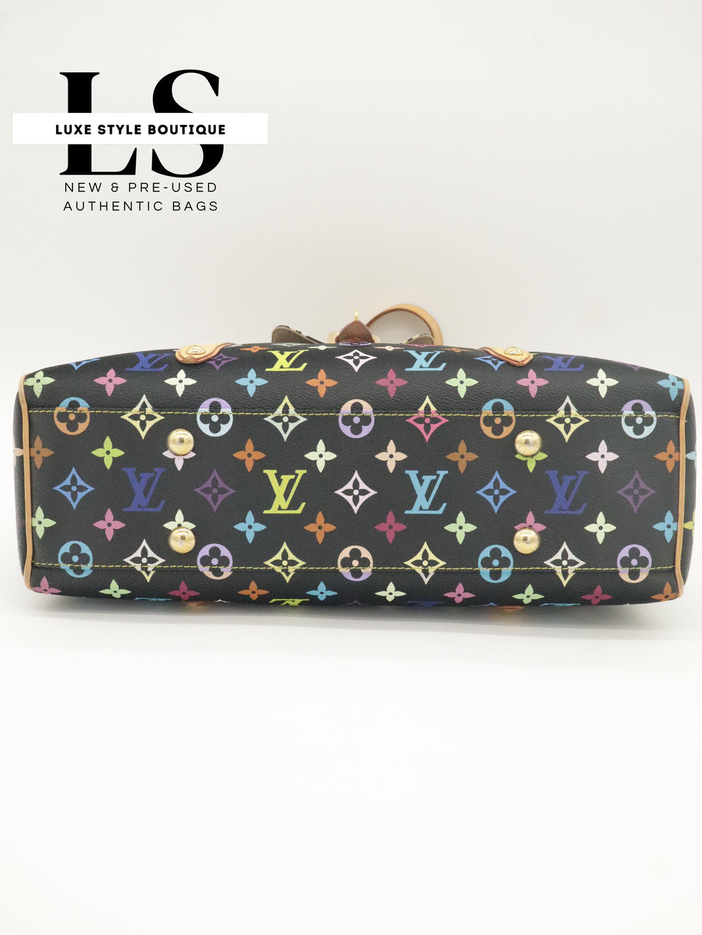 Louis Vuitton Aurelia MM Monogram Multicolor Black