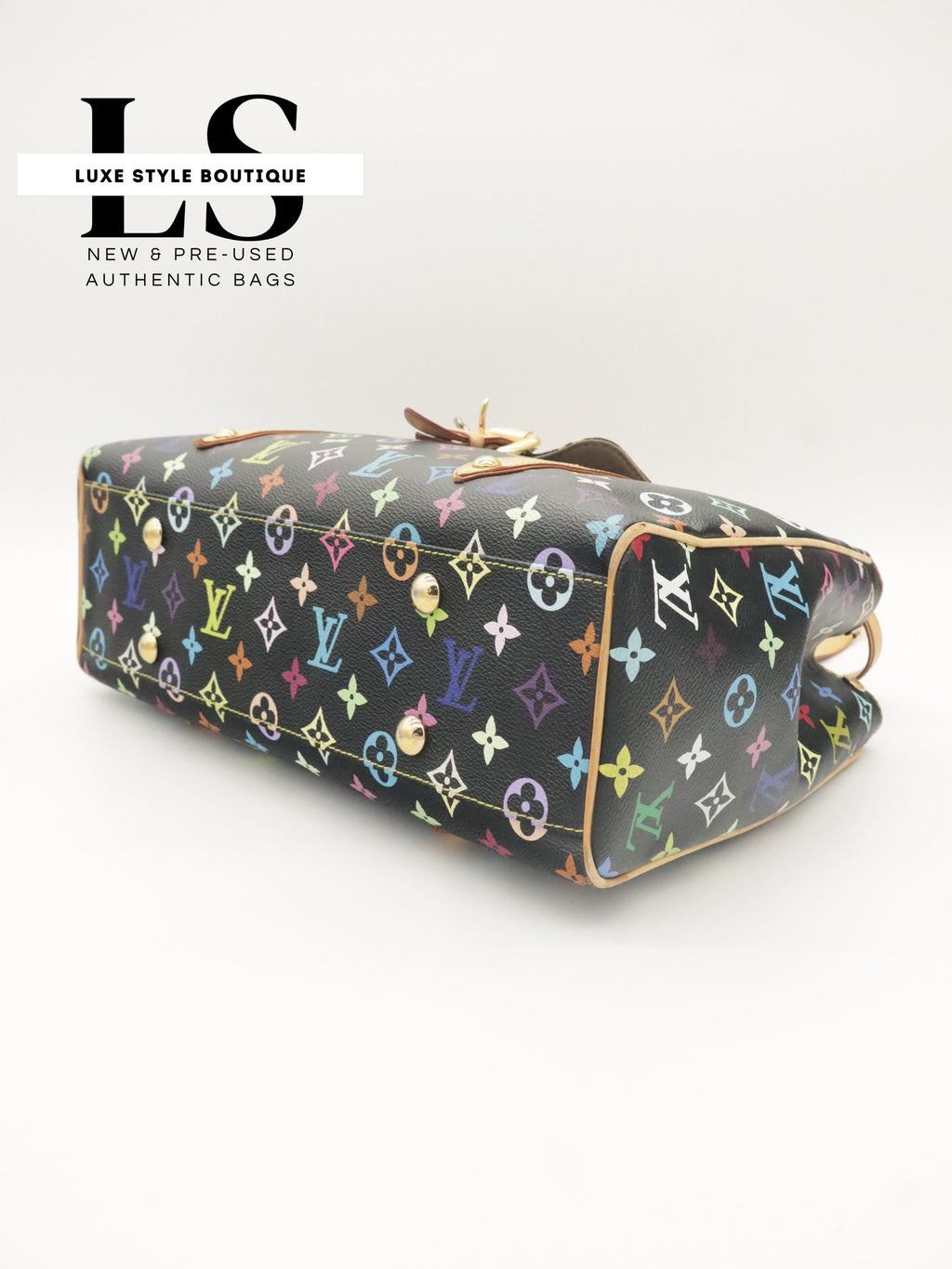 Louis Vuitton Aurelia MM Monogram Multicolor Black